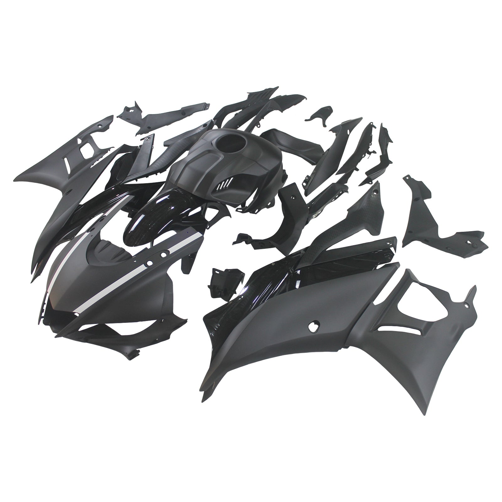 Amotopart Yamaha YZF-R3 R25 2019-2021 Fairing Kit