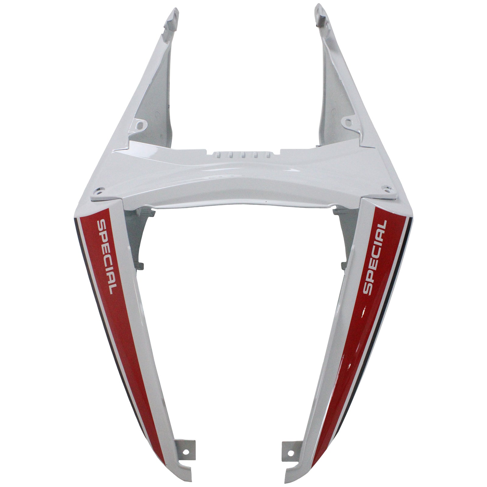 Amotopart Yamaha 2019–2021 YZF R3/YZF R25 Weiß-Rot-Verkleidungsset