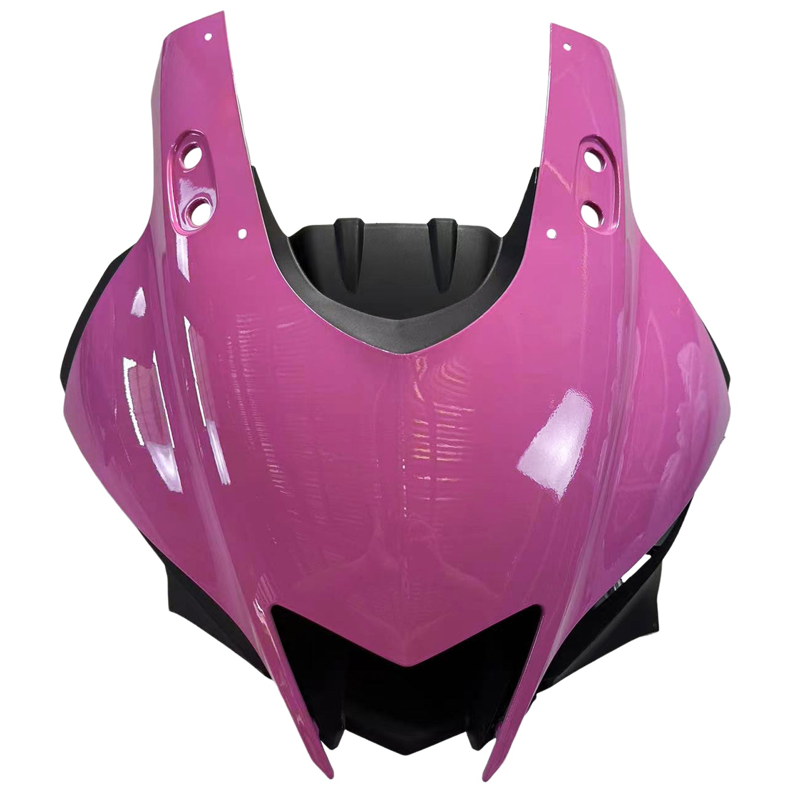 Amotopart Yamaha 2019–2021 YZF R3/YZF R25 Schwarz-Rosa Verkleidungsset