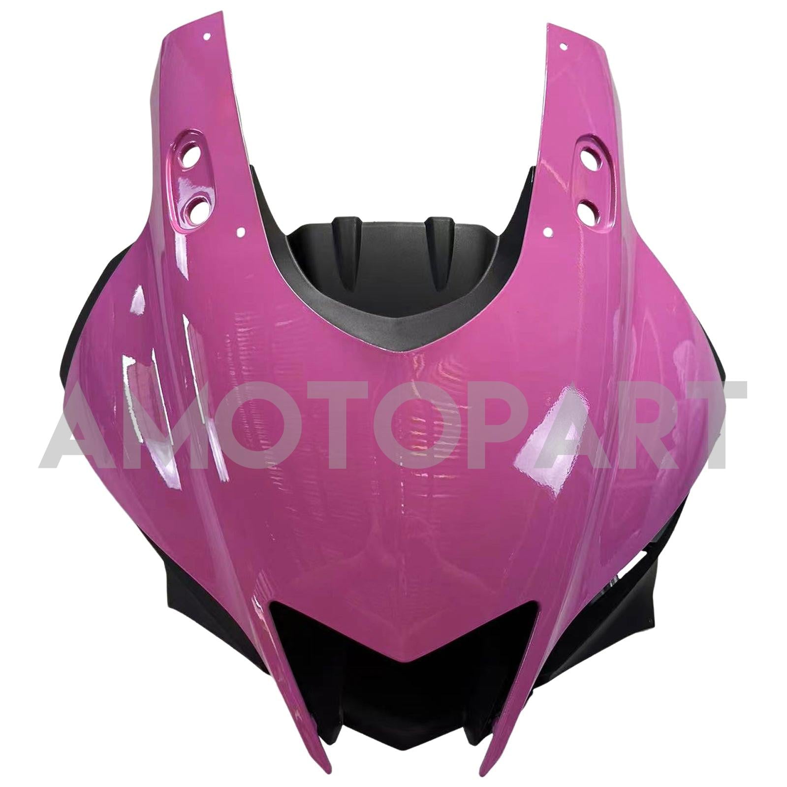 Amotopart ヤマハ 2019-2021 YZF R3/YZF R25 ブラック ピンク フェアリングキット