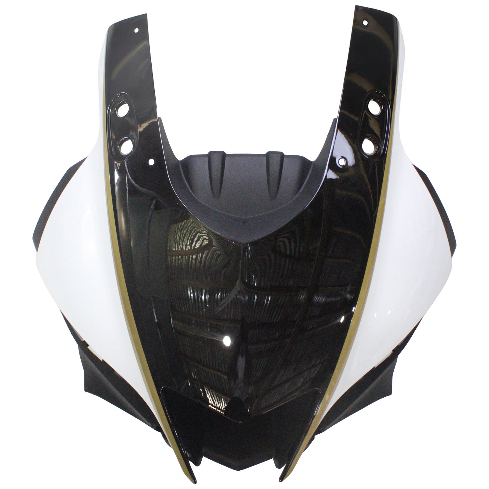 Amotopart Yamaha 2019-2021 YZF R3/YZF R25 Black White Fairing Kit