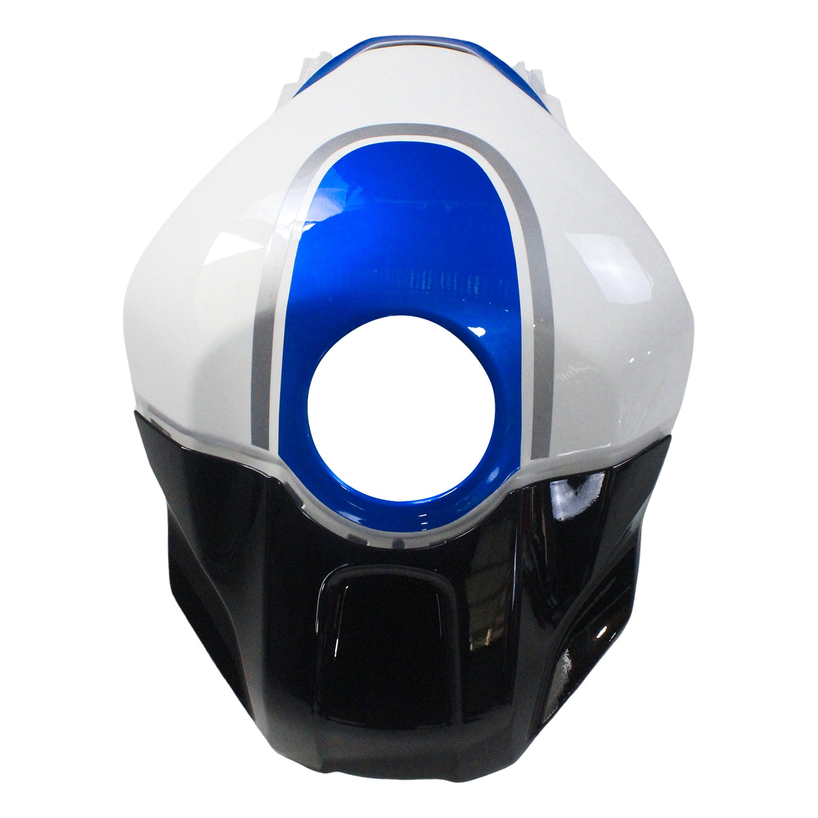 Amotopart ヤマハ 2019-2021 YZF R3/YZF R25 ブルー&ホワイト Style3 フェアリングキット