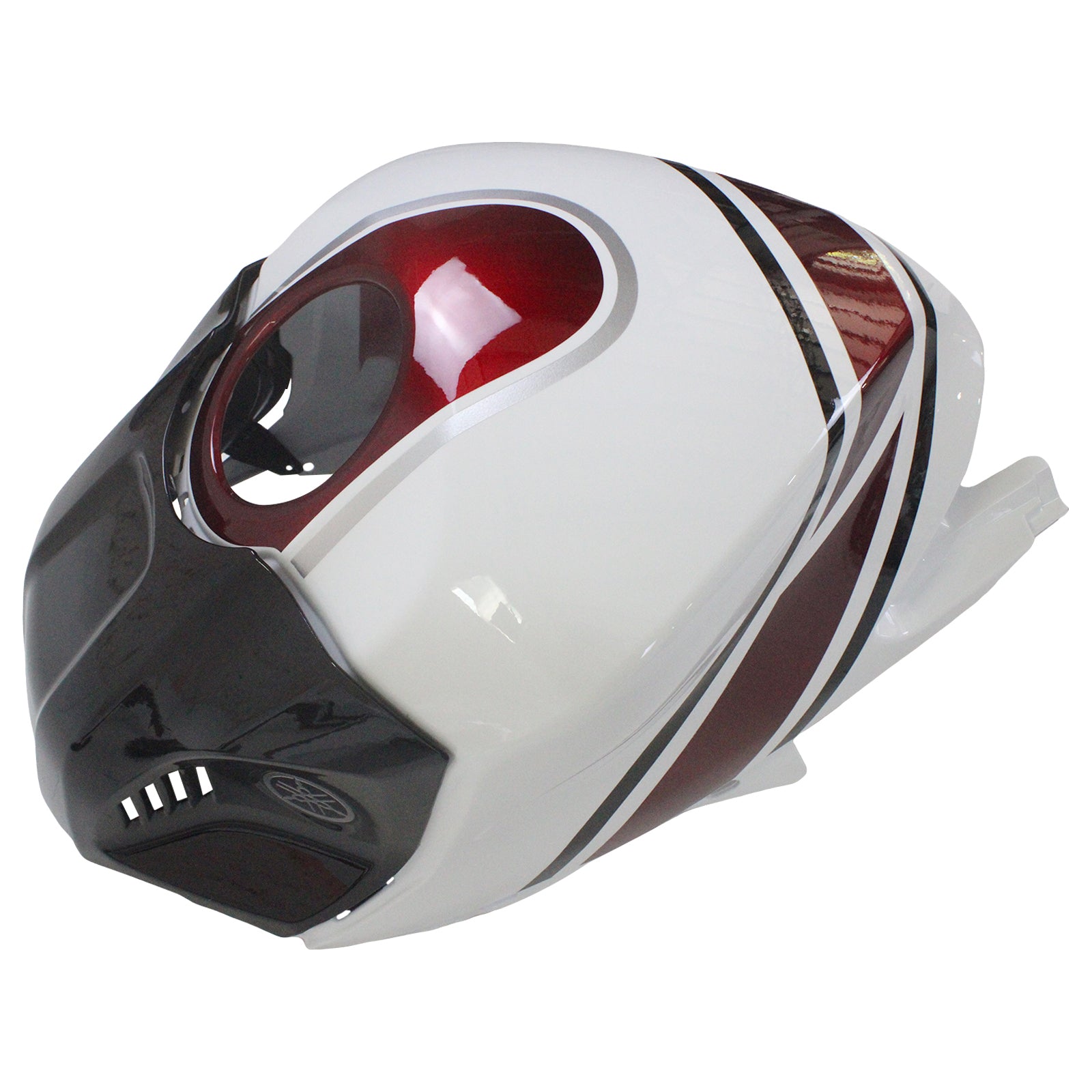 Amotopart Yamaha 2019–2021 YZF R3/YZF R25 Rot Schwarz Weiß Verkleidungsset