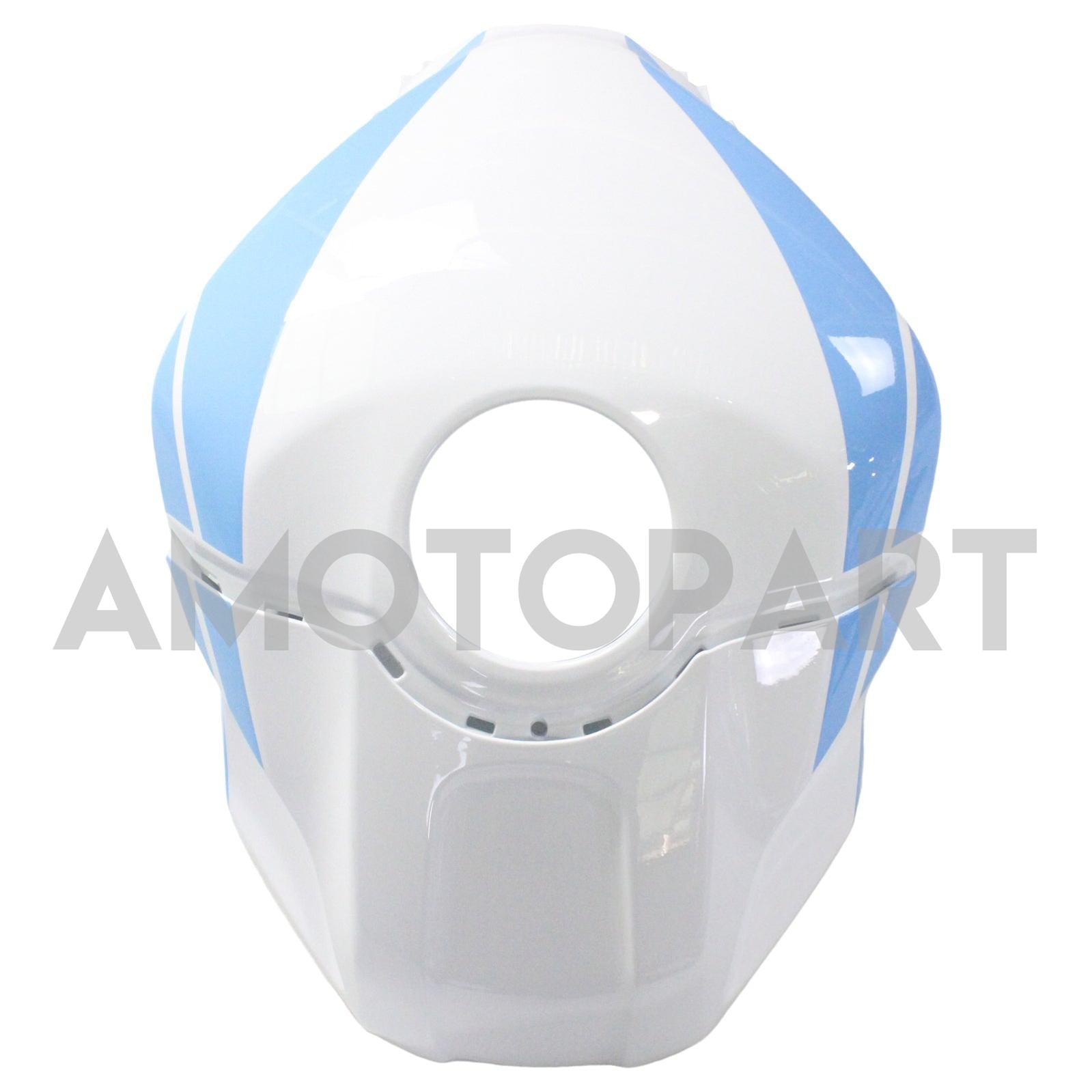 Amotopart Yamaha 2019-2021 YZF R3/YZF R25 Blue&White Style1 Fairing Kit