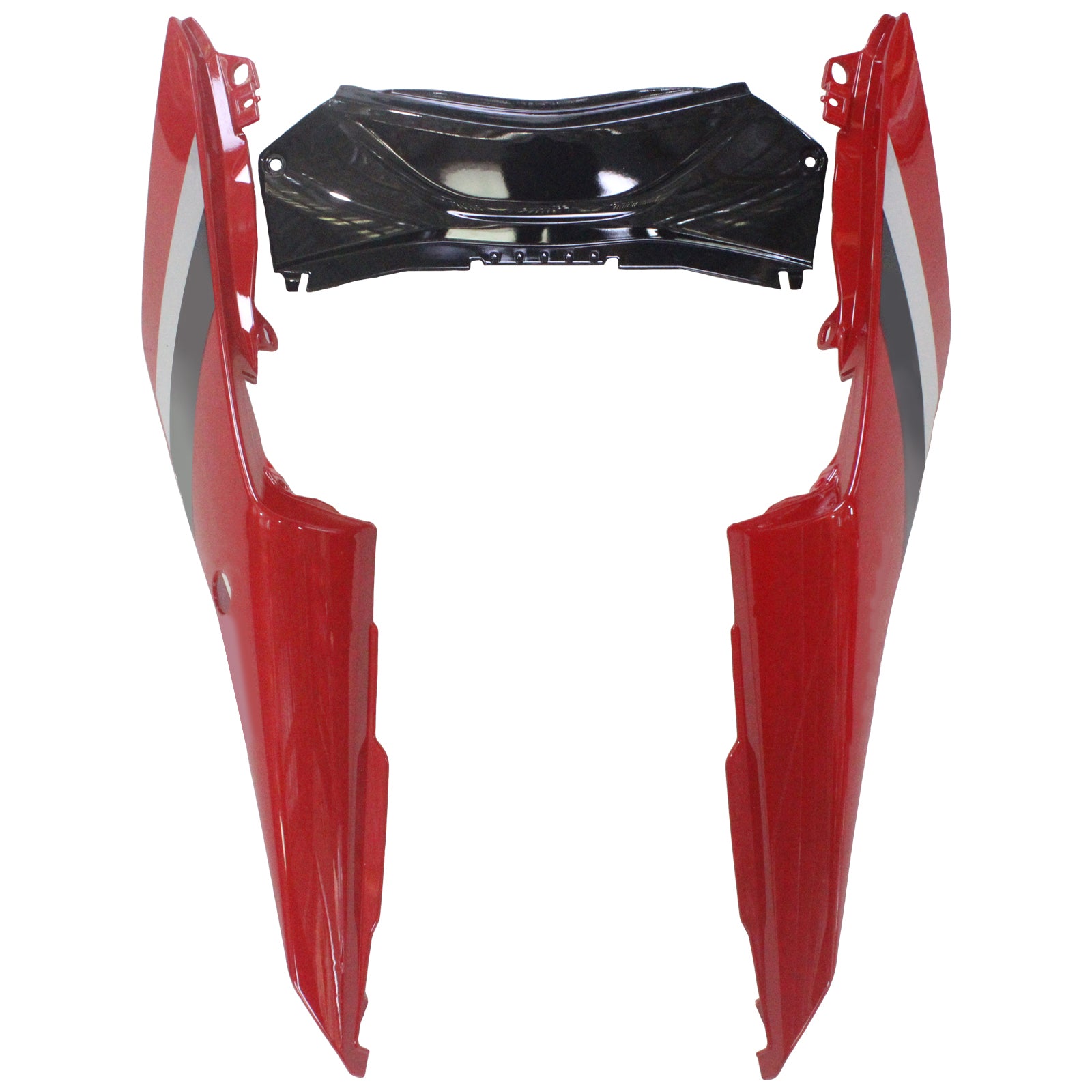 Amotopart Yamaha 2019-2021 YZF R3/YZF R25 Red&Black Style1 Fairing Kit