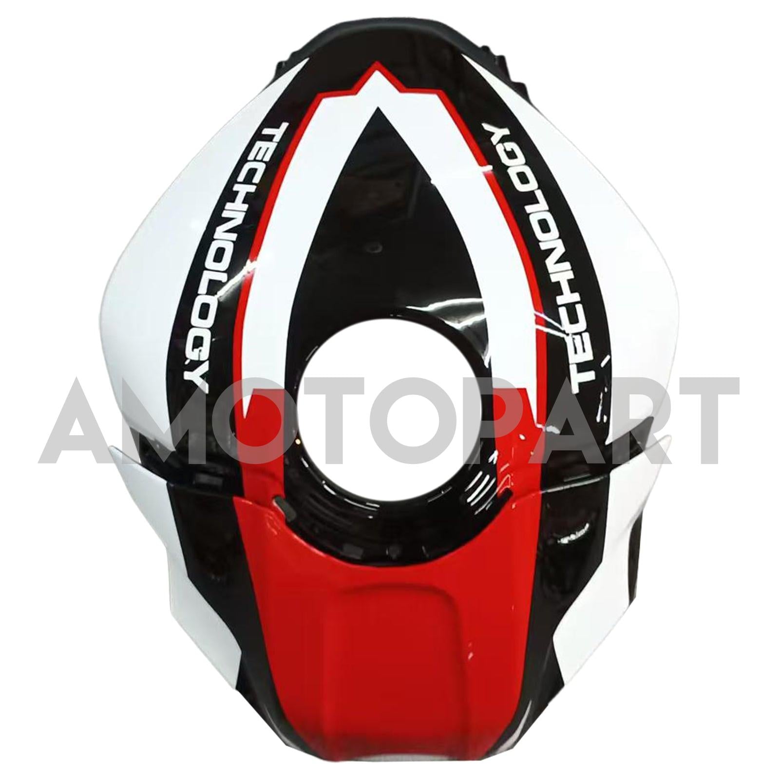 Amotopart ヤマハ 2019-2021 YZF R3/YZF R25 レッド&ブラック スタイル 7 フェアリングキット