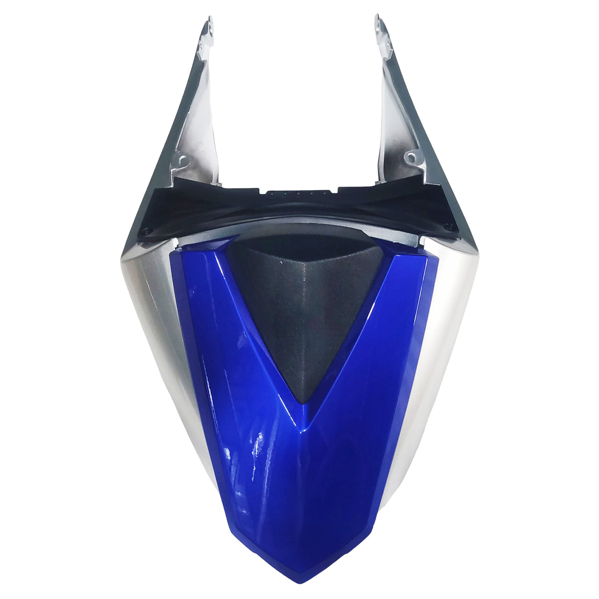 Amotopart ヤマハ 2019-2021 YZF R3/YZF R25 ブルー&Sシルバーカーボンファイバーフェアリングキット