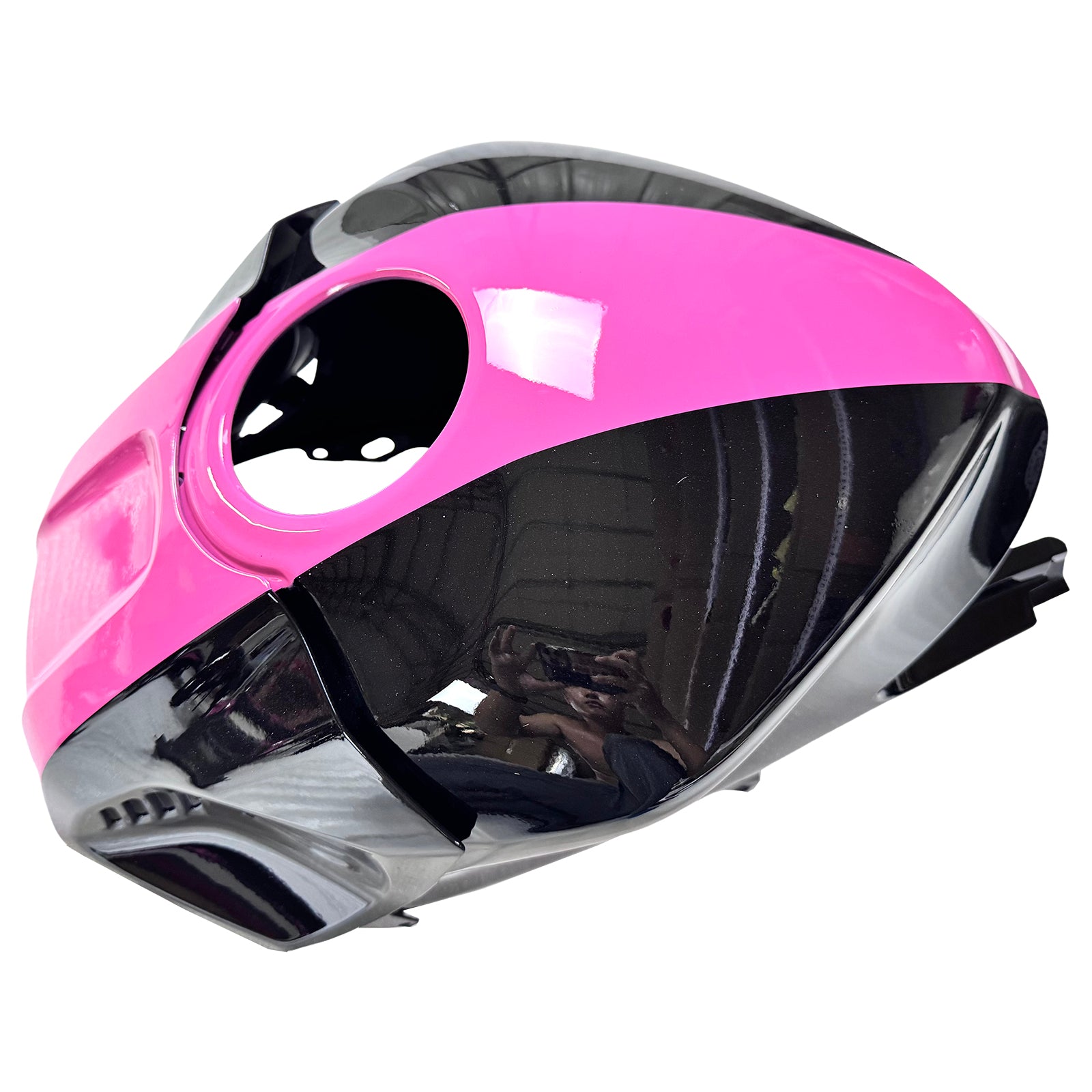 Amotopart 2019-2021 Yamaha YZF-R3 R25 Black Pink Fairing Kit