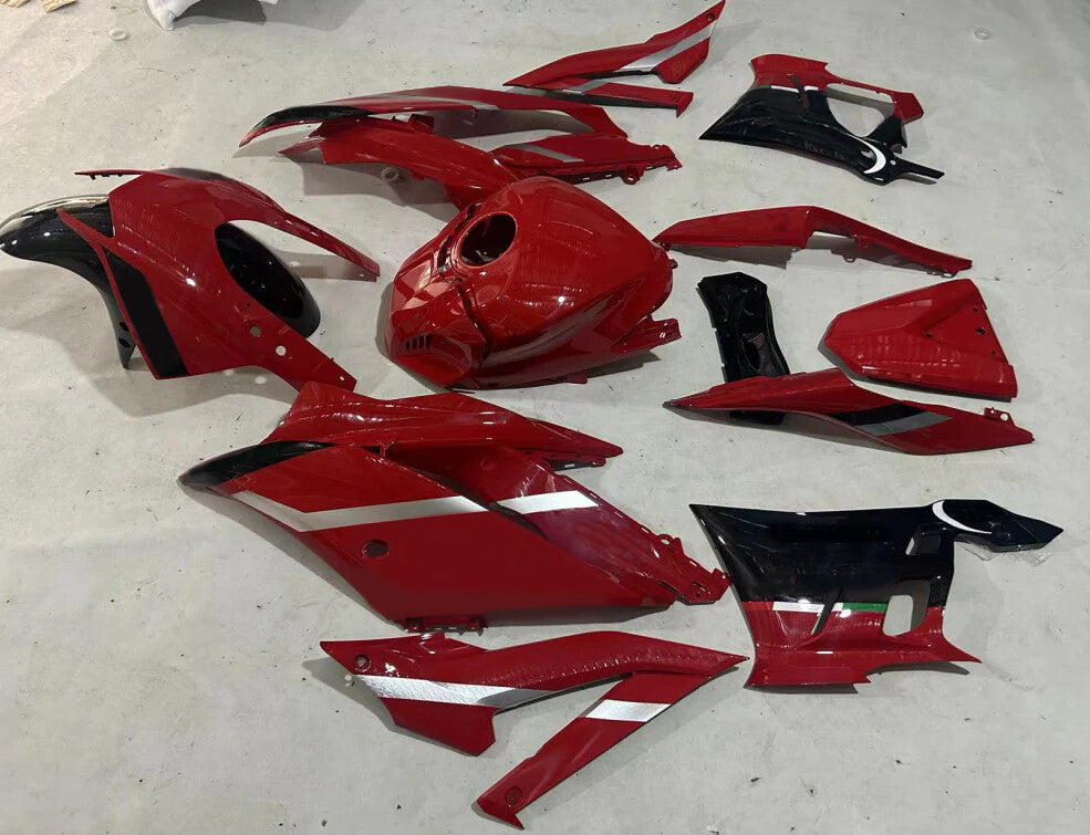 Amotopart 2019-2021 ヤマハ YZF R3 R25 レッド フェアリングキット