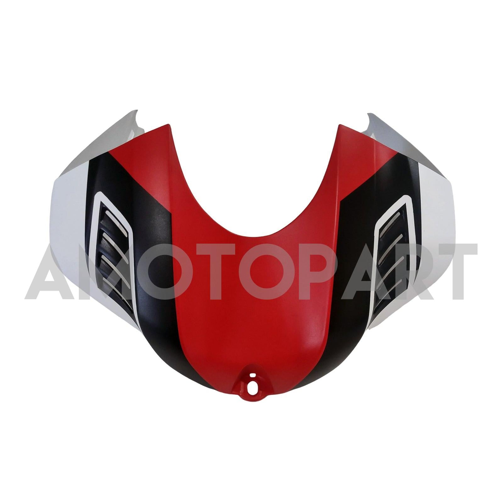 Kit de carenado Amotopart Yamaha YZF-R6 2017-2023 rojo y blanco Style3