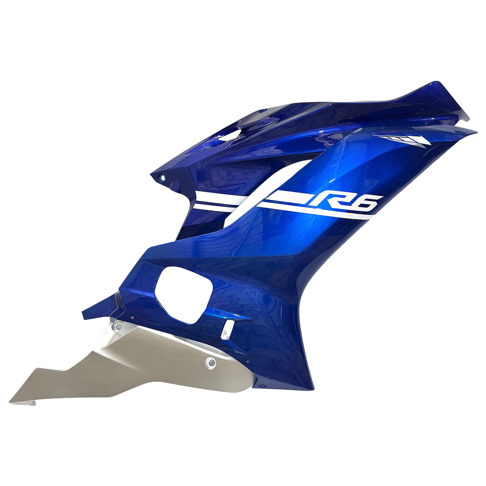 Amotopart Yamaha YZF-R6 2017-2023 Blue Style1 Fairing Kit