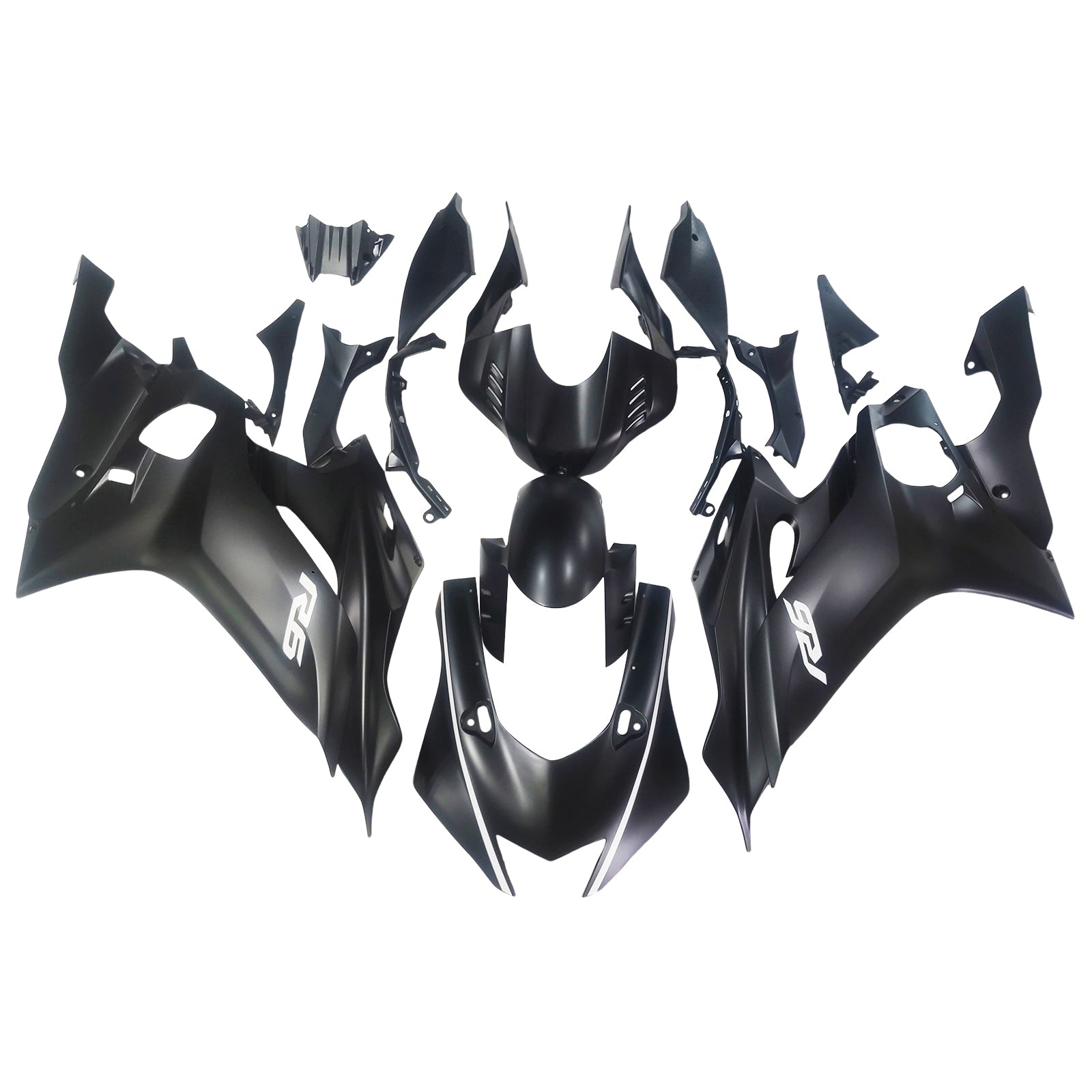 Amotopart Yamaha YZF-R6 2017-2023 Satin Black Fairing Kit