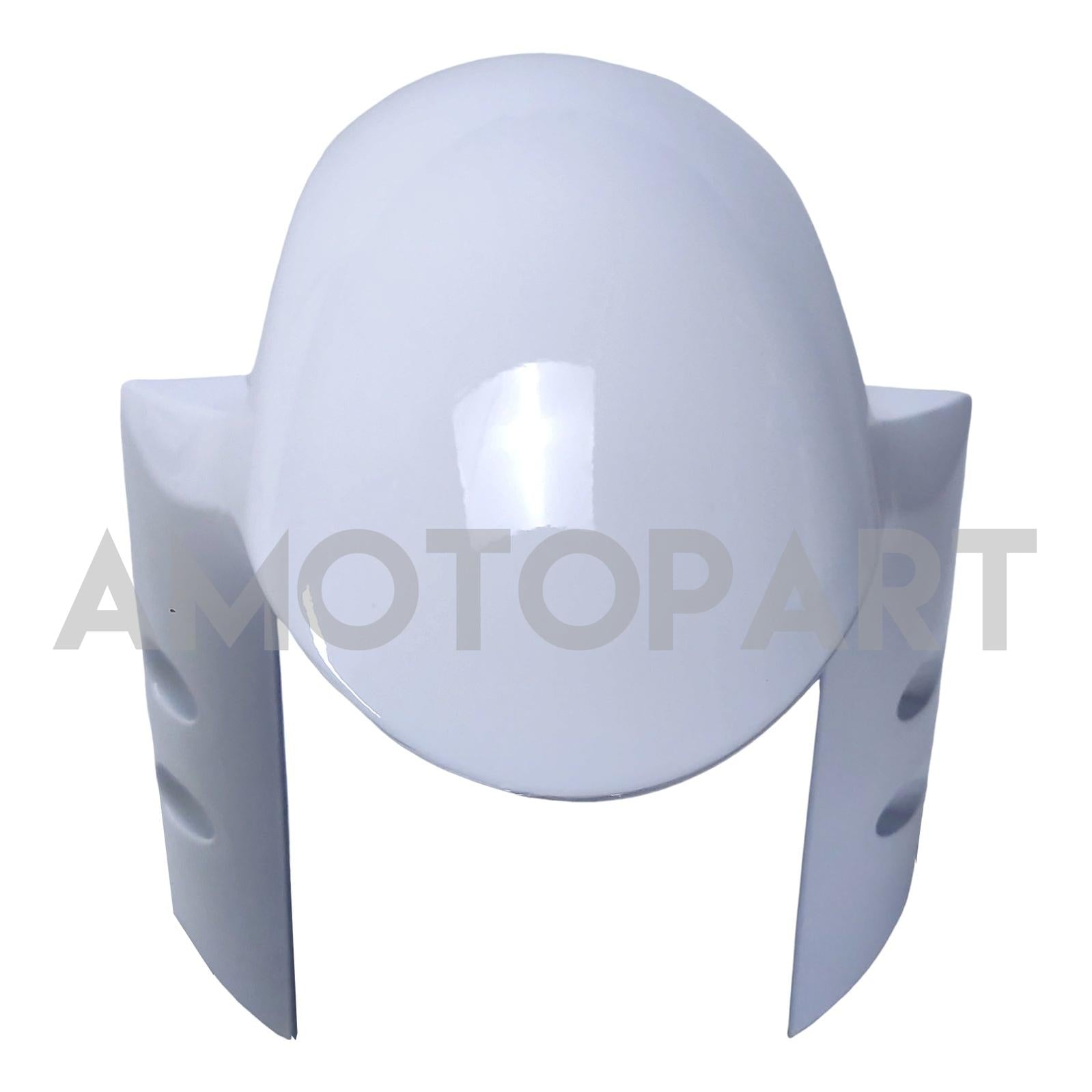 Amotopart Yamaha YZF-R6 2017-2023 Weißes Verkleidungskit