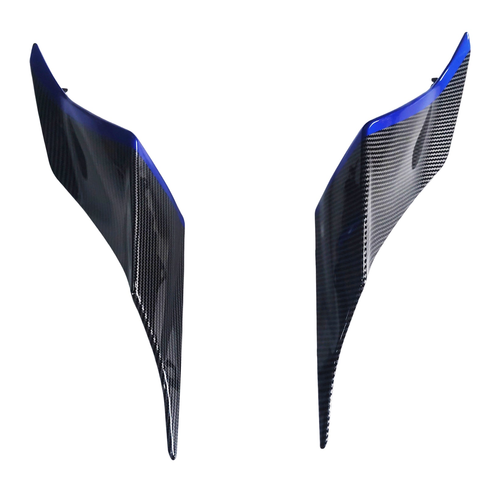Amotopart 2017–2023 Yamaha YZF R6 Carbon Fiber Blue Black Verkleidungsset