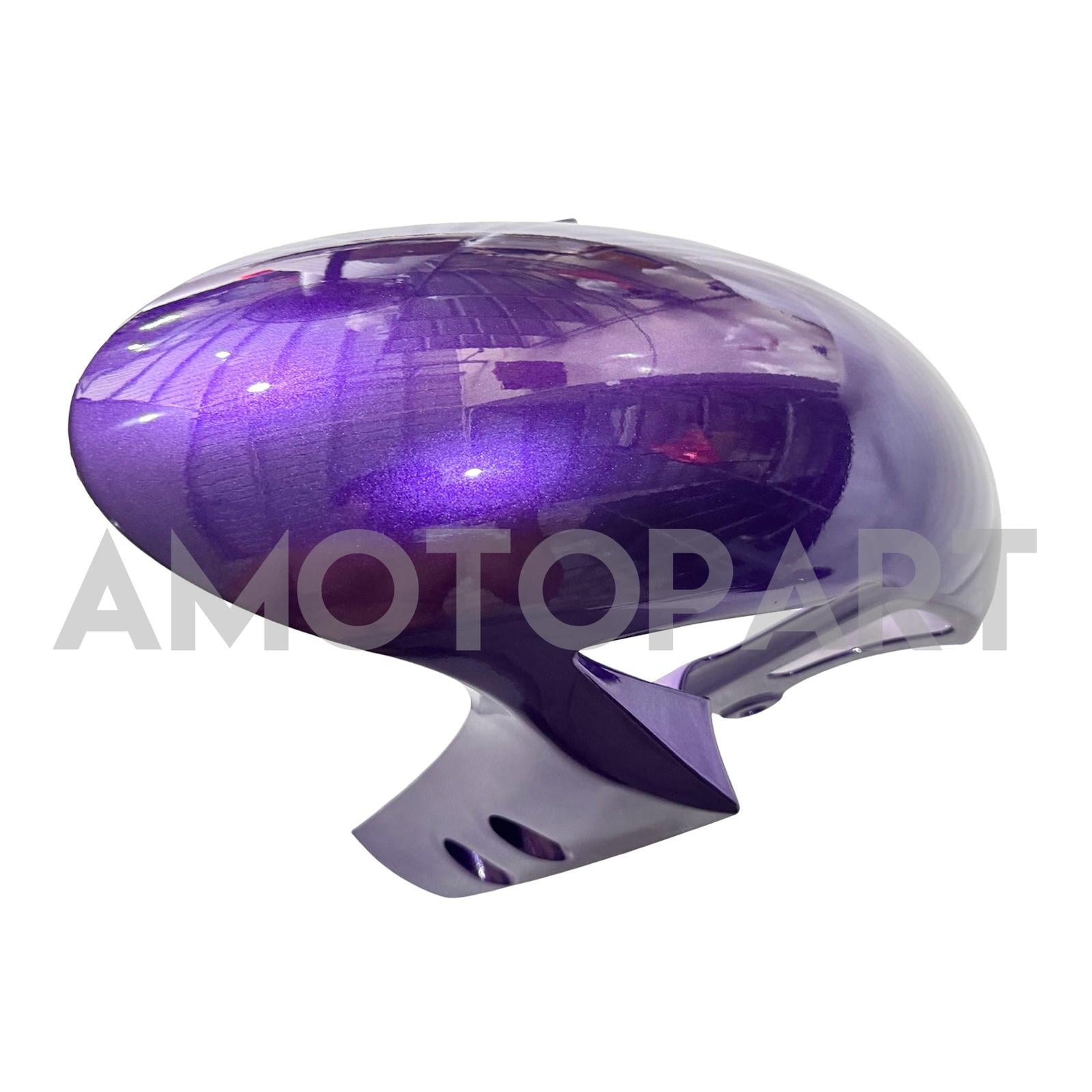 Amotopart 2017-2023 Yamaha Yzf R6 Black Purple Fairing Zestaw