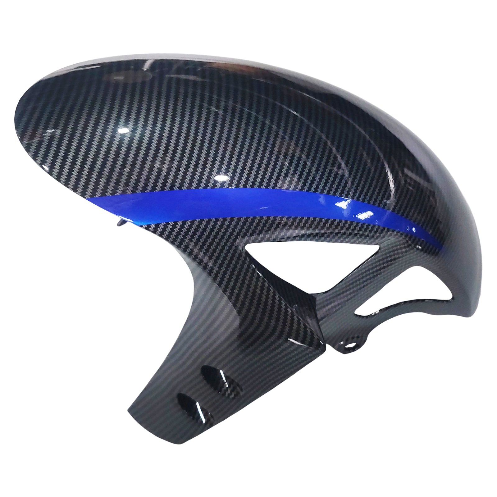 Amotopart 2017-2023 Yamaha YZF R6 Carbon Fiber Black Grey Blue Fairing Kit