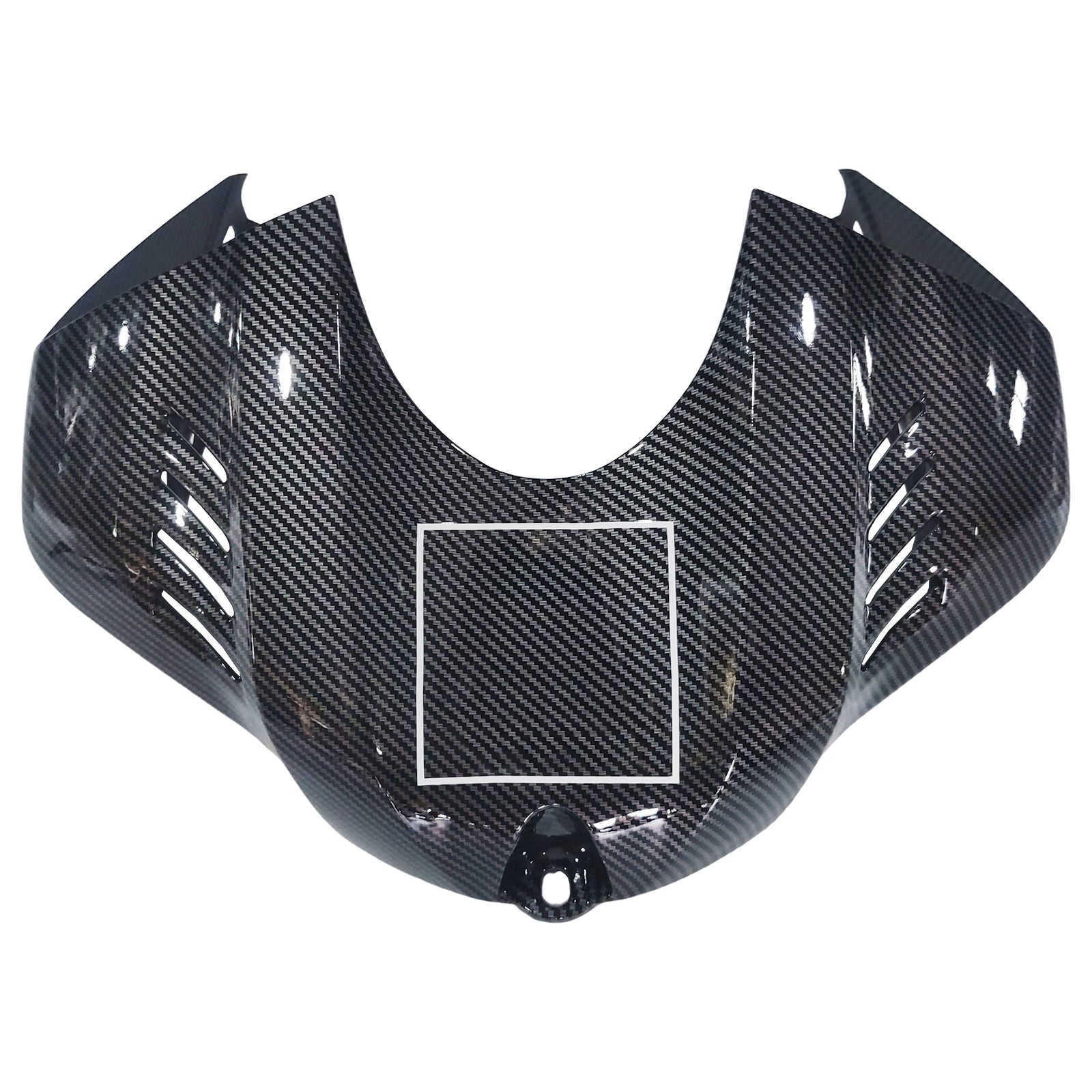 Amotopart 2017-2023 Yamaha YZF R6 Carbon Fiber Black Grey Blue Fairing Kit