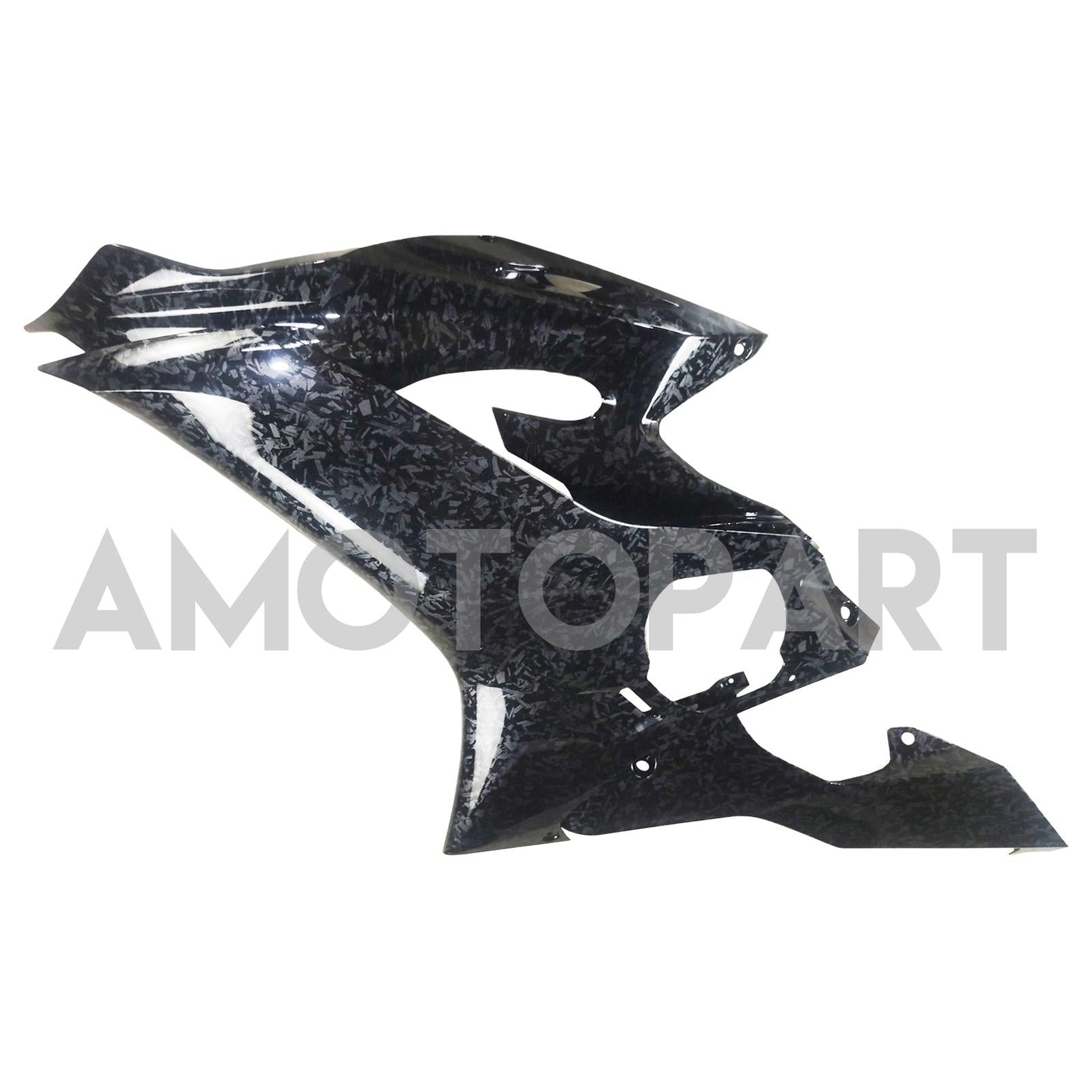 Amotopart 2017-2023 Yamaha YZF R6 Uhlíková vlákna černá šedá kapotáž
