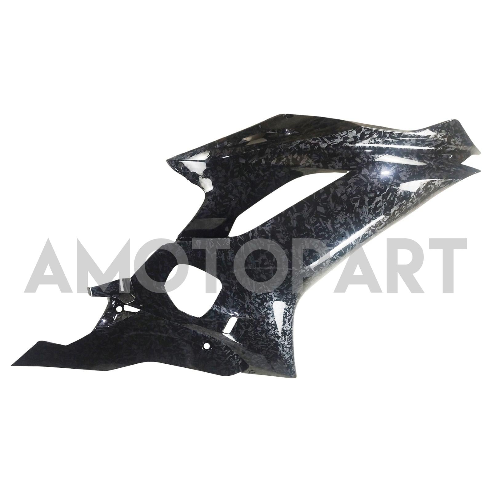 Amotopart 2017-2023 Yamaha YZF R6 Uhlíková vlákna černá šedá kapotáž