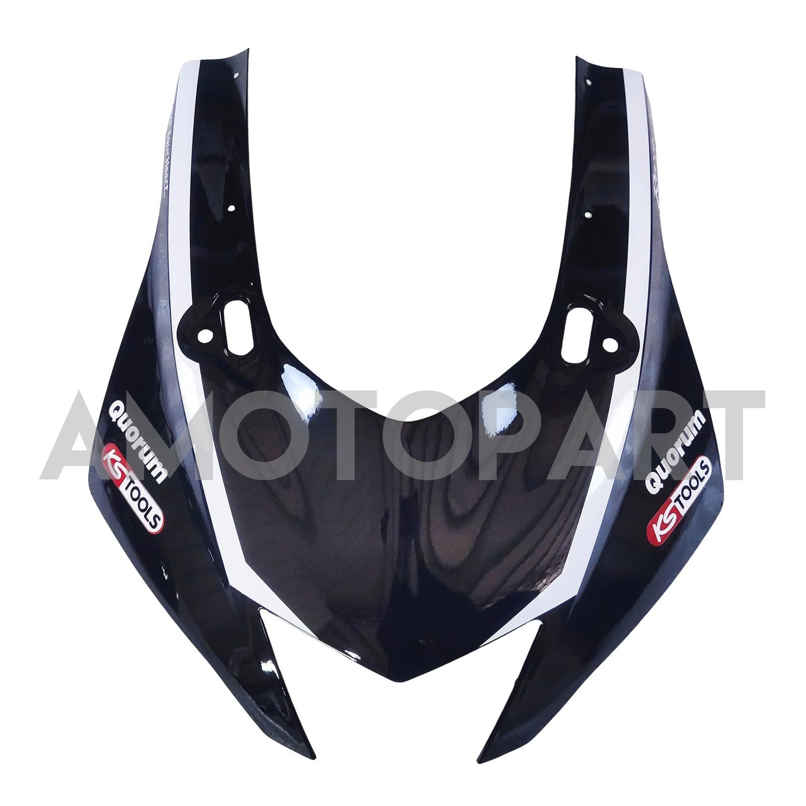 Amotopart 2017-2023 Yamaha YZF R6 White Black Fairing Kit