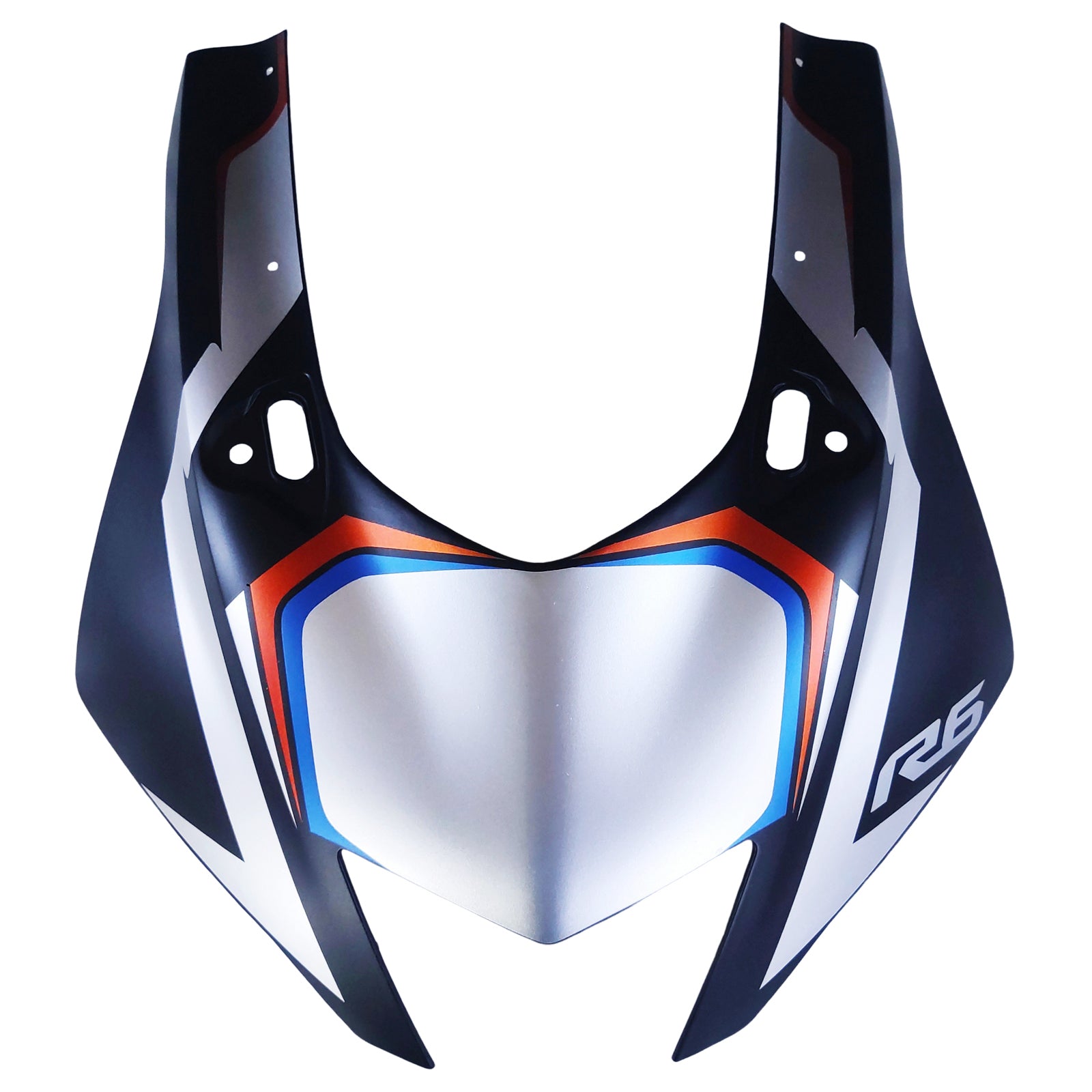Amotopart 2017-2023 Yamaha Yzf R6 Gray Black Blue Orange Fairing Kit