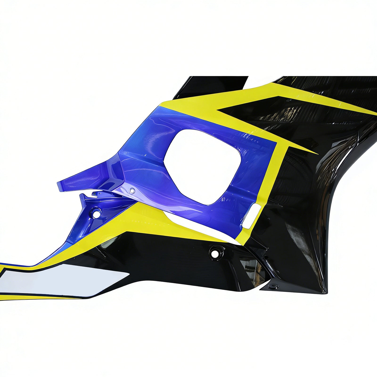 Amotopart 2017-2023 Yamaha YZF R6 White Blue Black Yllow Fairing Kit