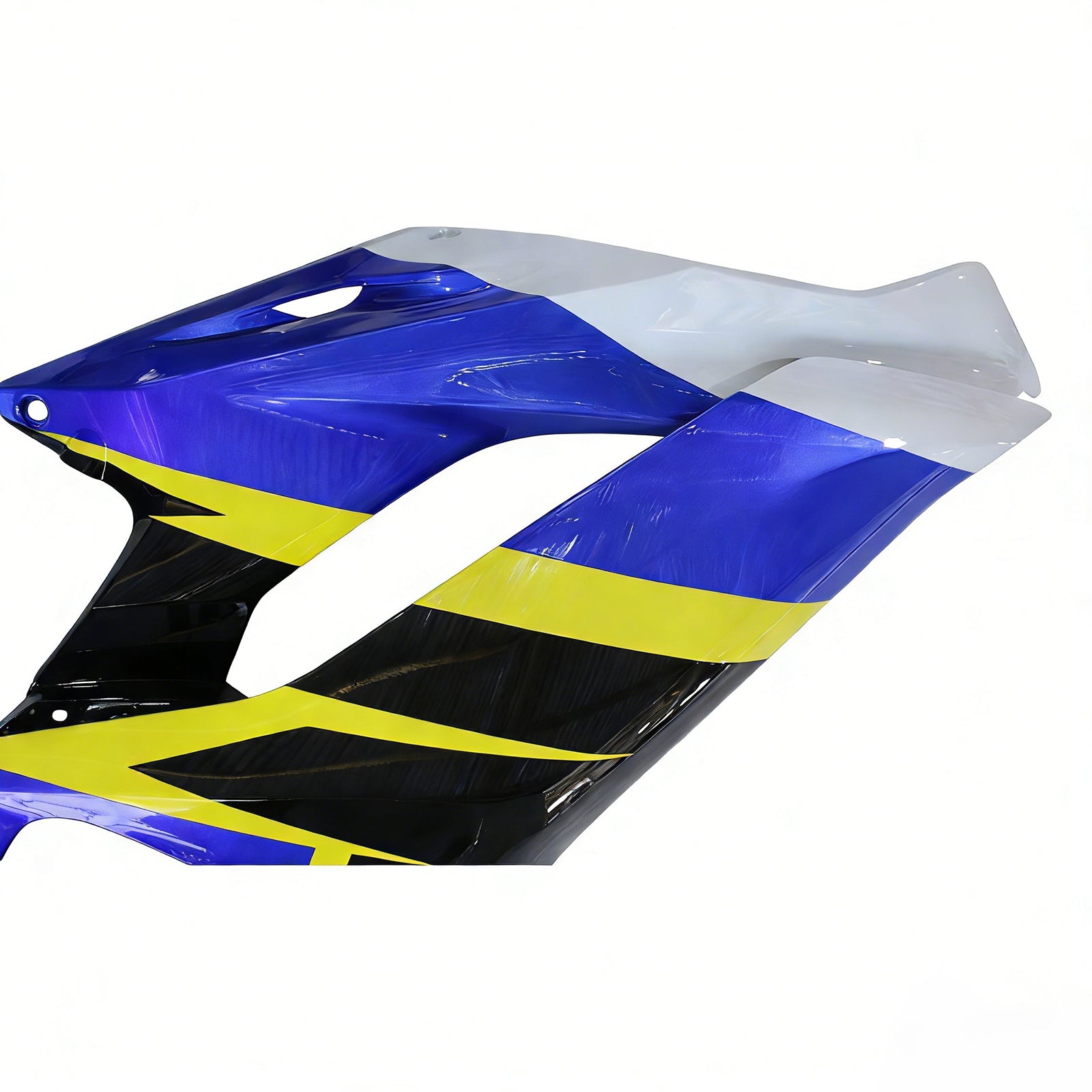 Amotopart 2017-2023 Yamaha YZF R6 White Blue Black Yllow Fairing Kit