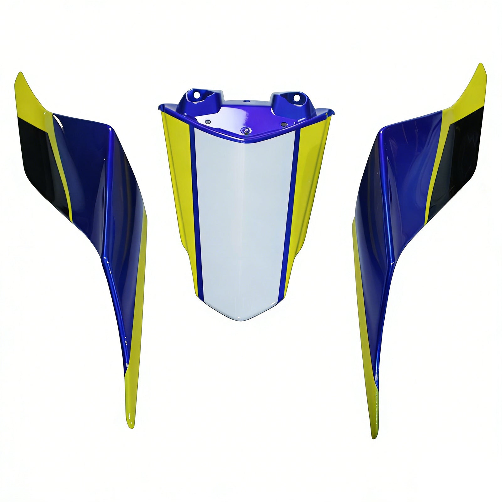 Amotopart 2017-2023 Yamaha YZF R6 White Blue Black Yllow Fairing Kit