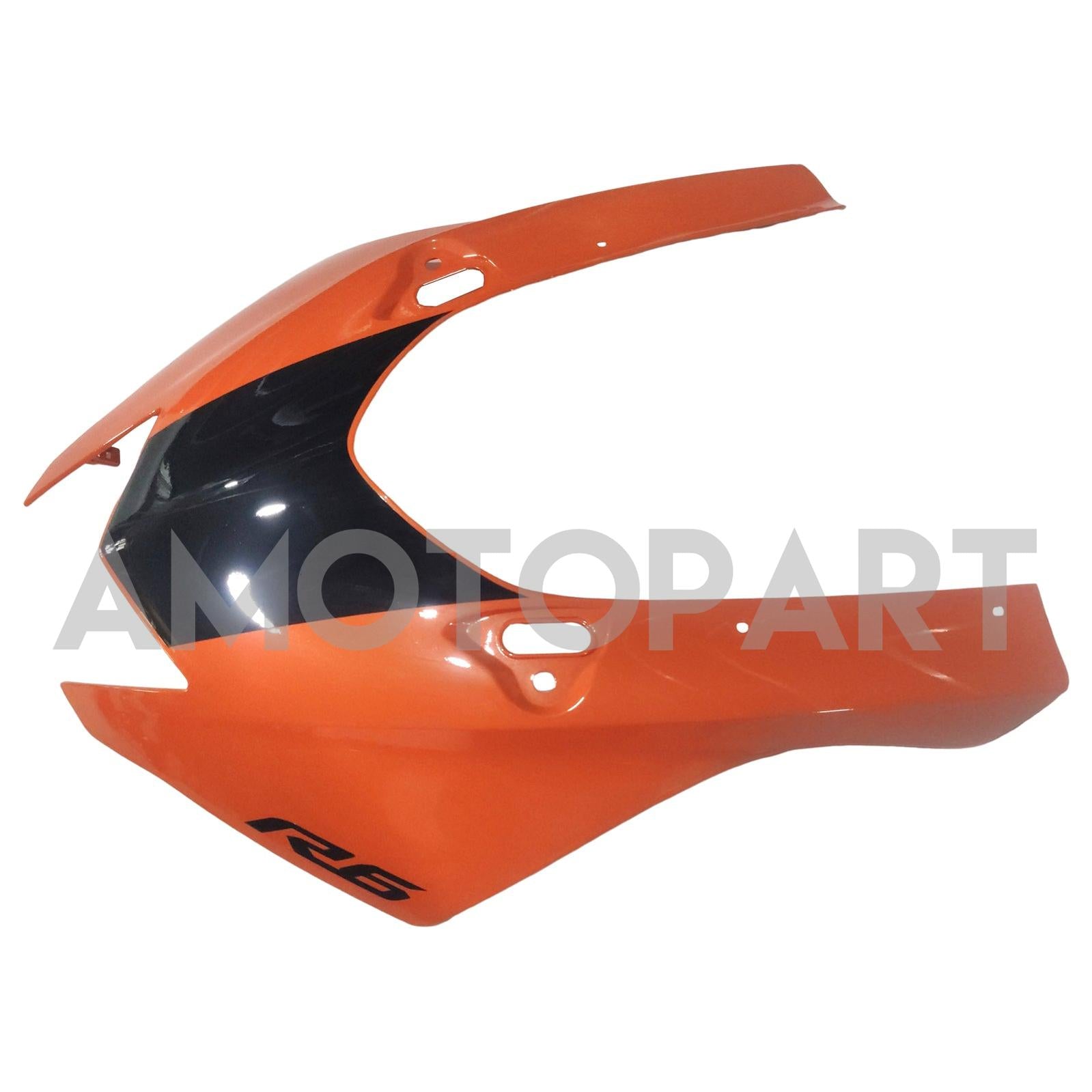 Amotopart 2017-2023 Yamaha YZF R6 Black Light Brown Fairing Kit
