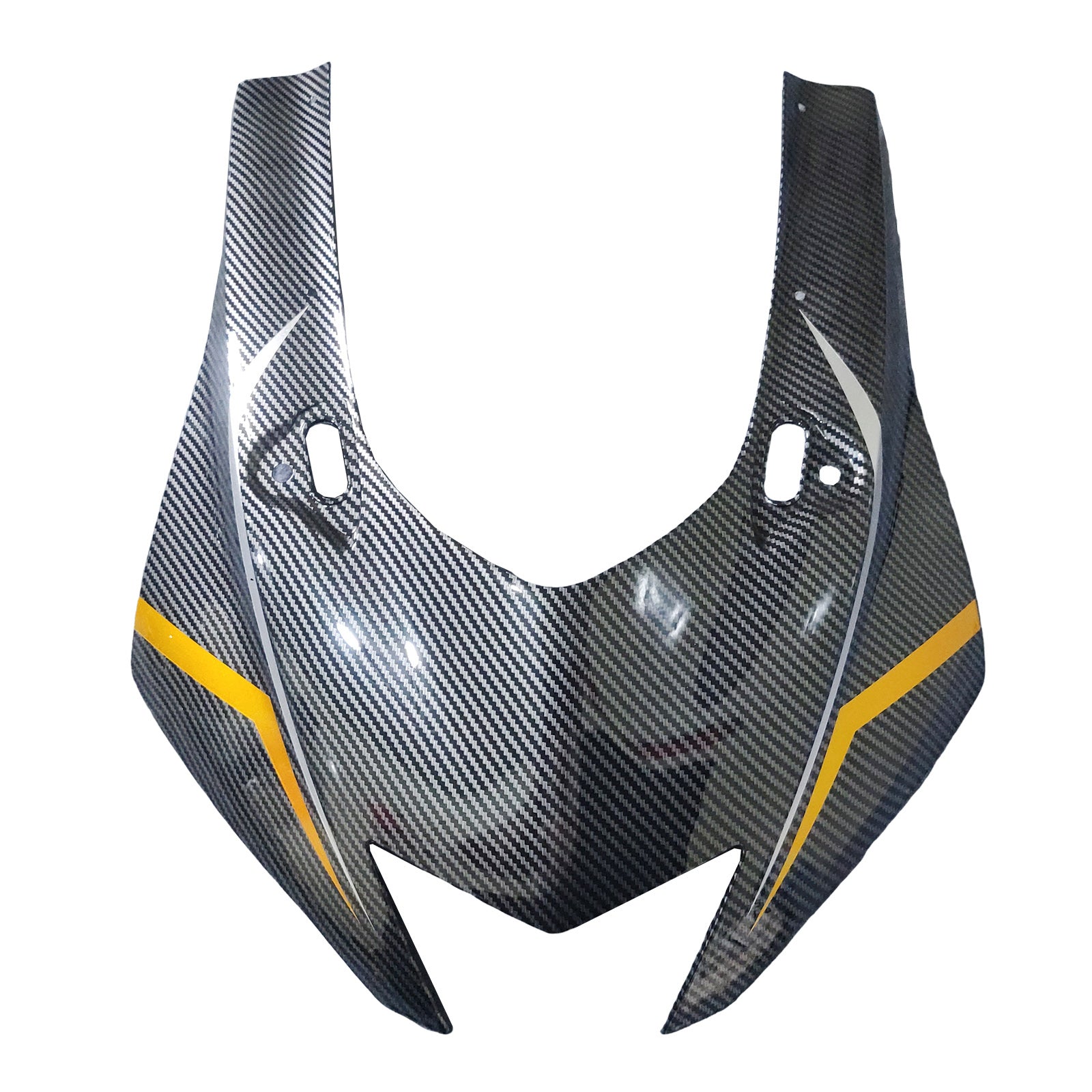 Amotopart 2017-2023 Yamaha YZF R6 Carbon Fiber Gold Black Fairing Kit