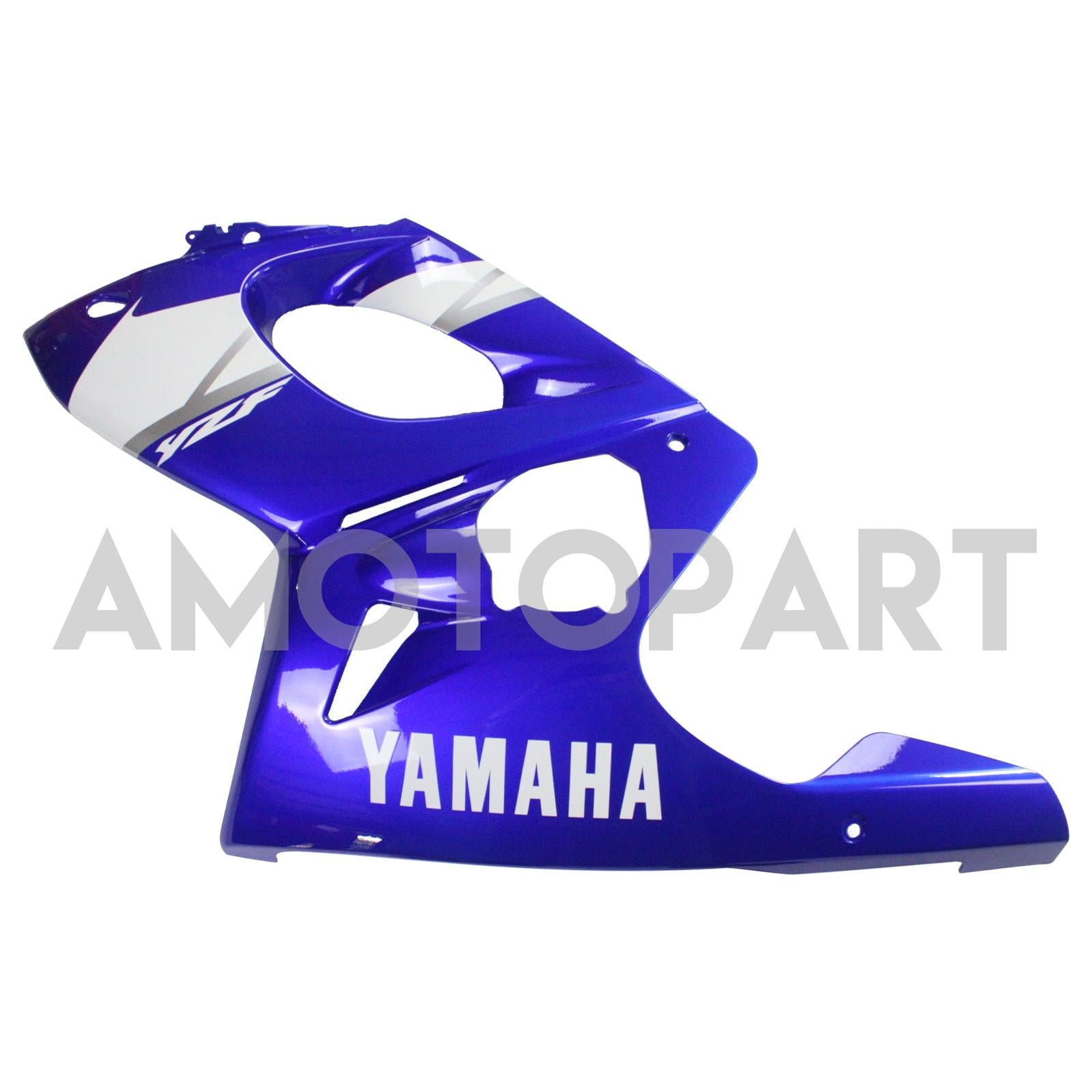 Amotopart Yamaha 1996-2007 YZF 600R Thundercat Blue White Fairing Kit