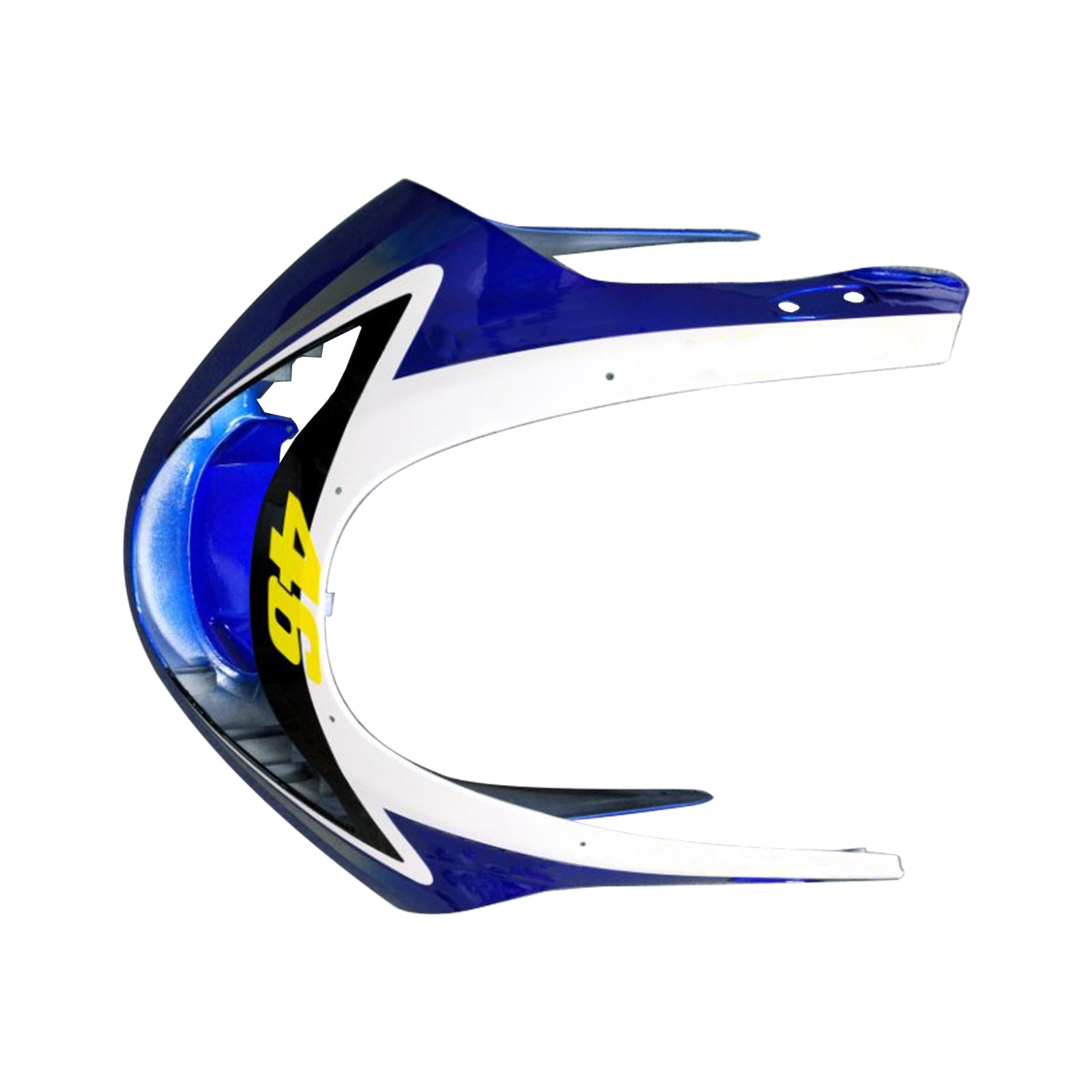 Amotopart Yamaha 1996-2007 YZF 600R Thundercat White Blue Fairing Kit