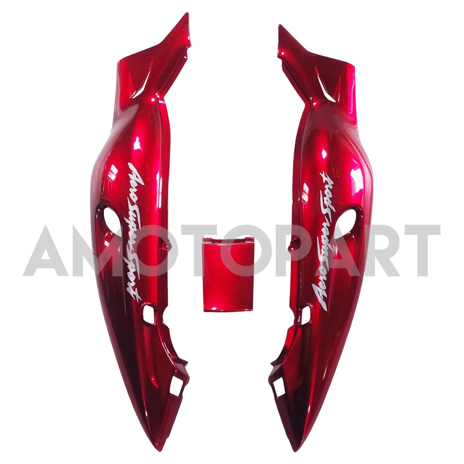 Amotopart Yamaha 1996-2007 YZF 600R Thundercat Red Mix White Fairing Kit