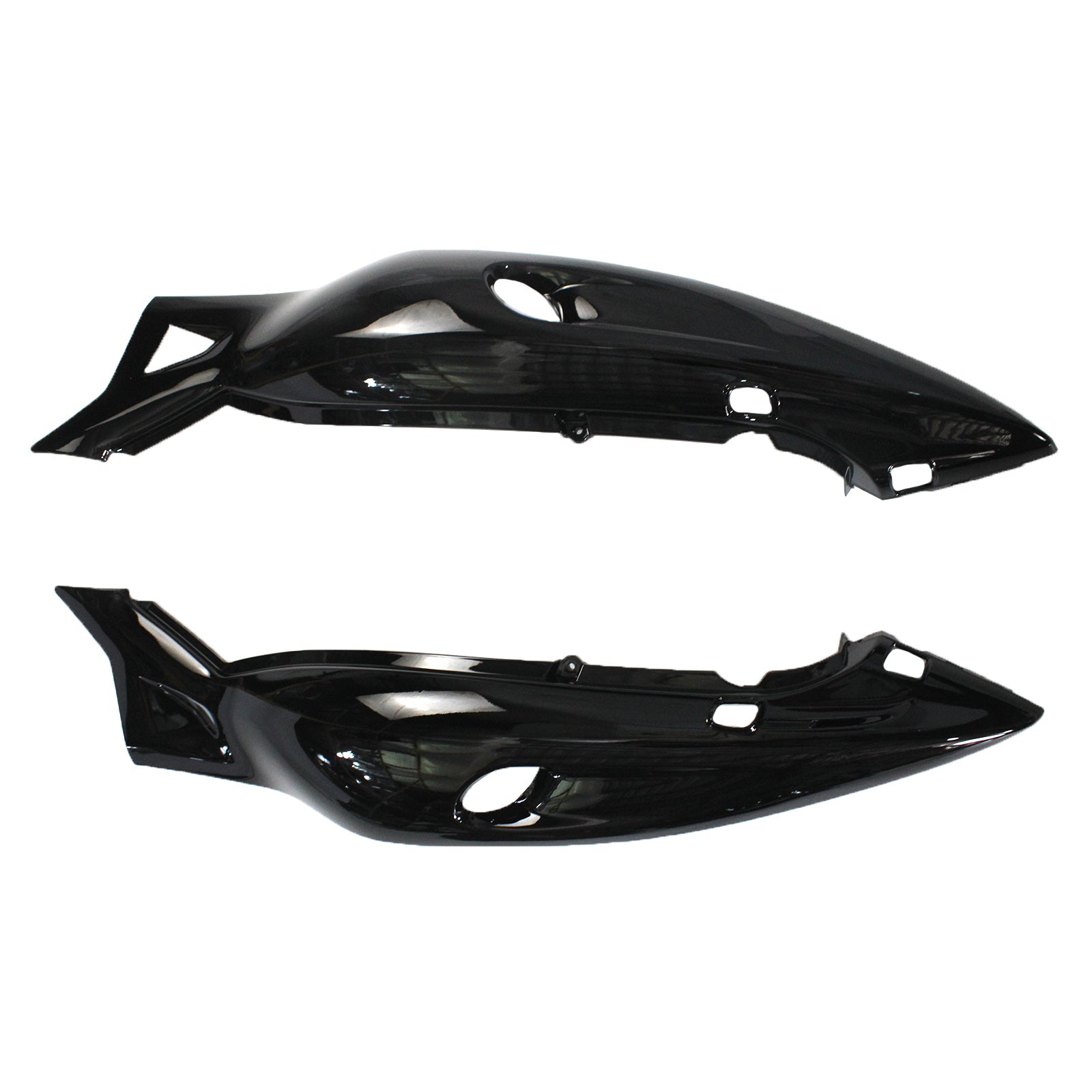 Amotopart Yamaha 1996-2007 YZF 600R Glossy Black Fairing Kit