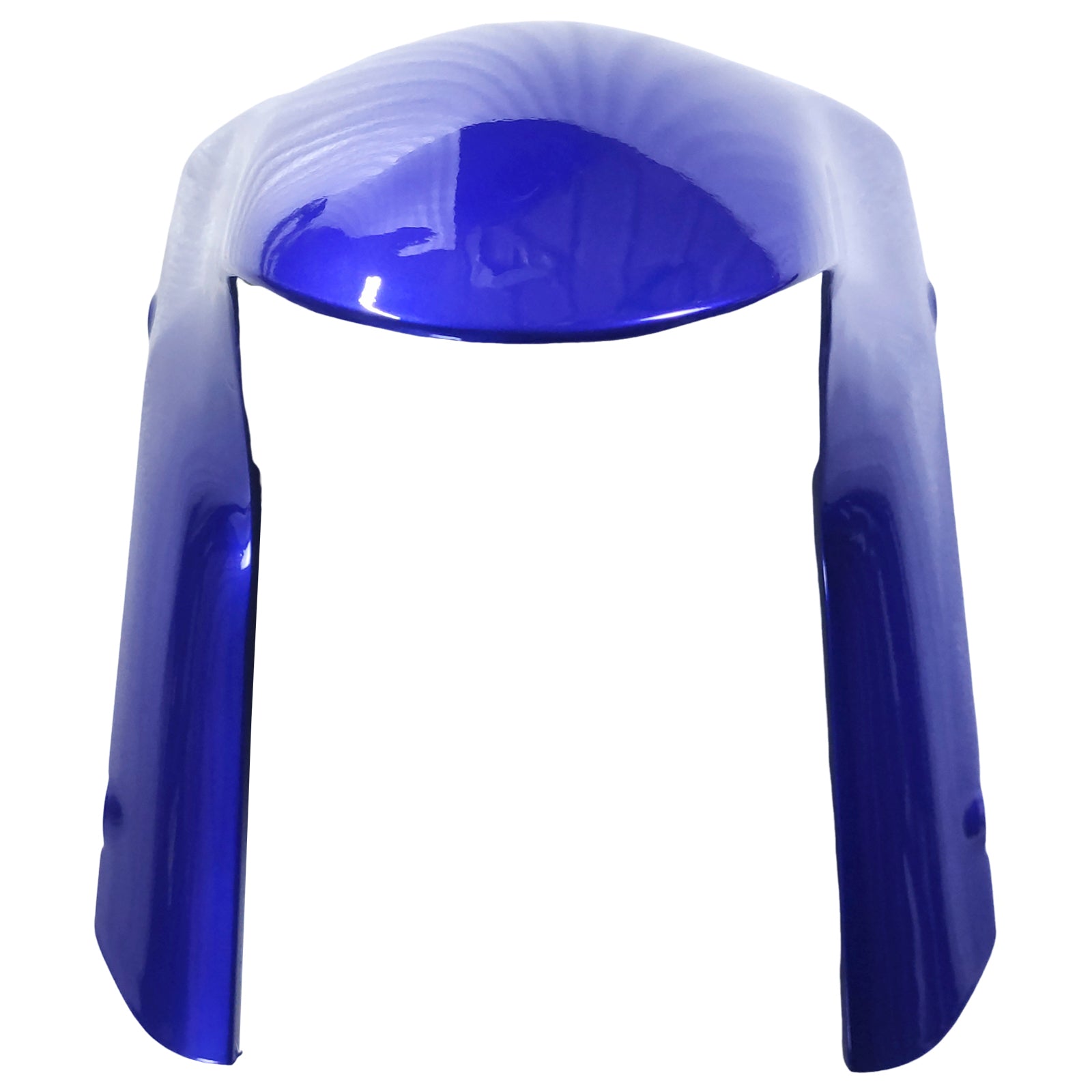 Amotopart 1996-2007 ヤマハ YZF 600R サンダーキャット 光沢のあるブラック ブルー フェアリングキット