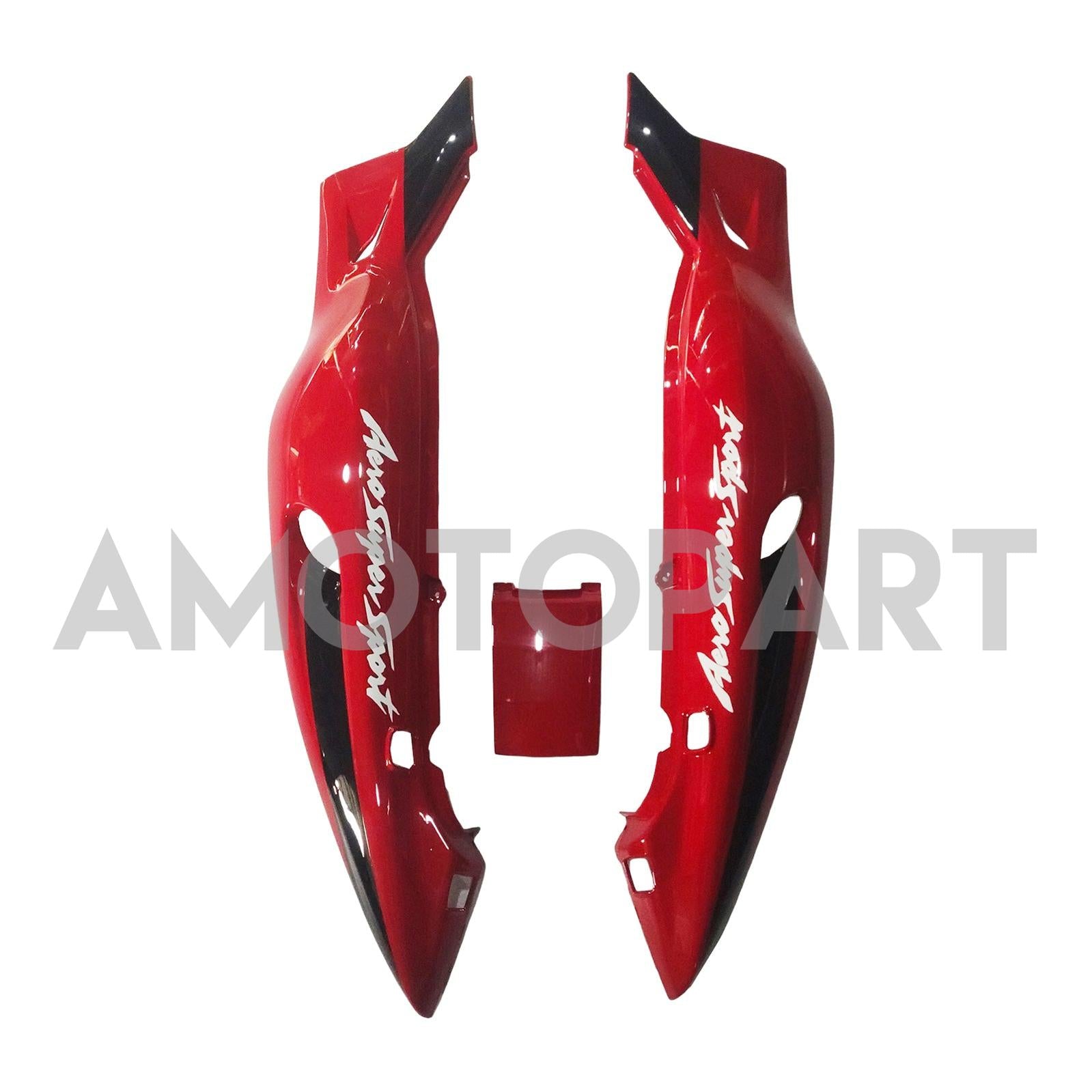 Amotopart 1996-2007 Yamaha YZF 600R Thundercat Red Black White Silver Fairing Kit