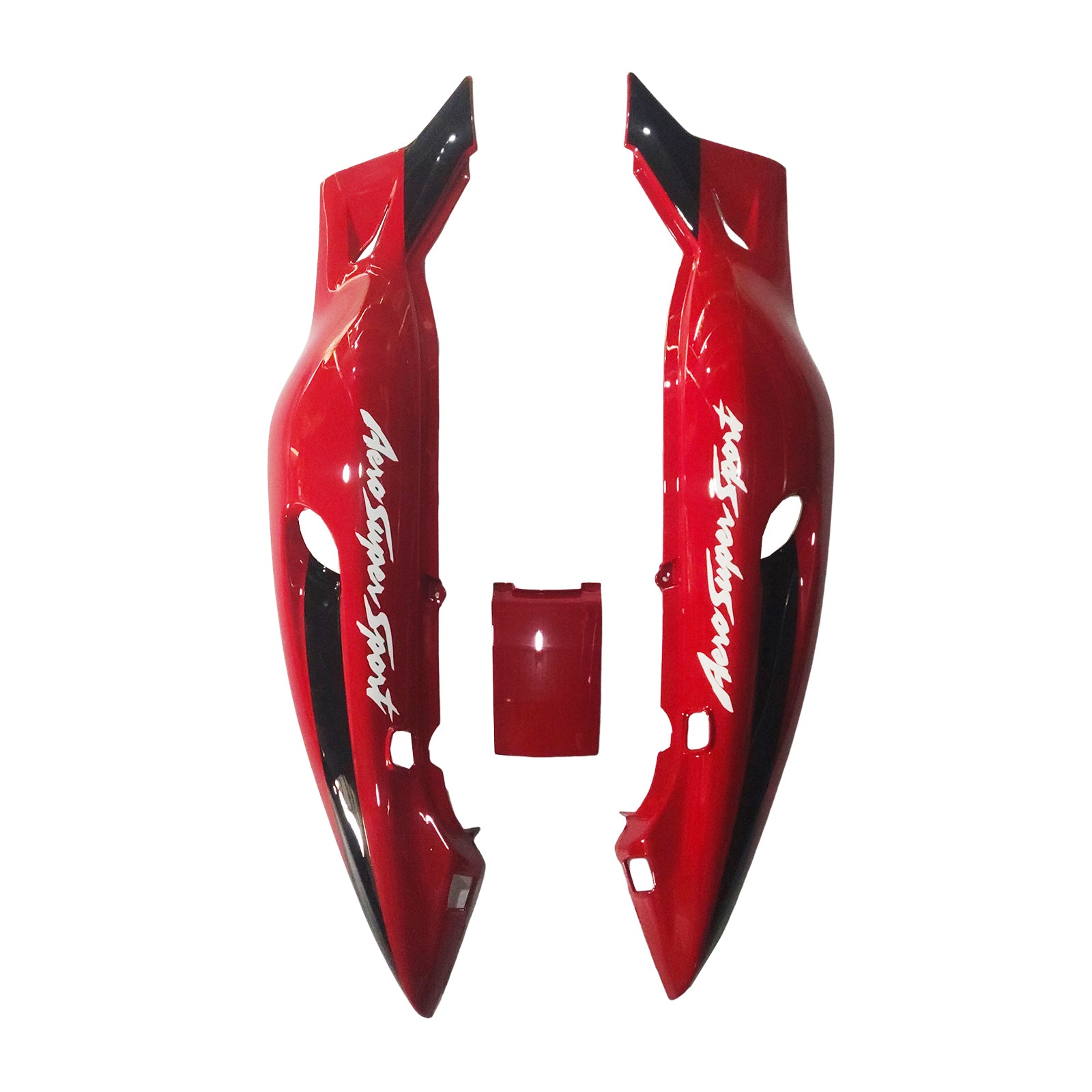 Amotopart 1996-2007 ヤマハ YZF 600R サンダーキャット レッド ブラック ホワイト シルバー フェアリングキット