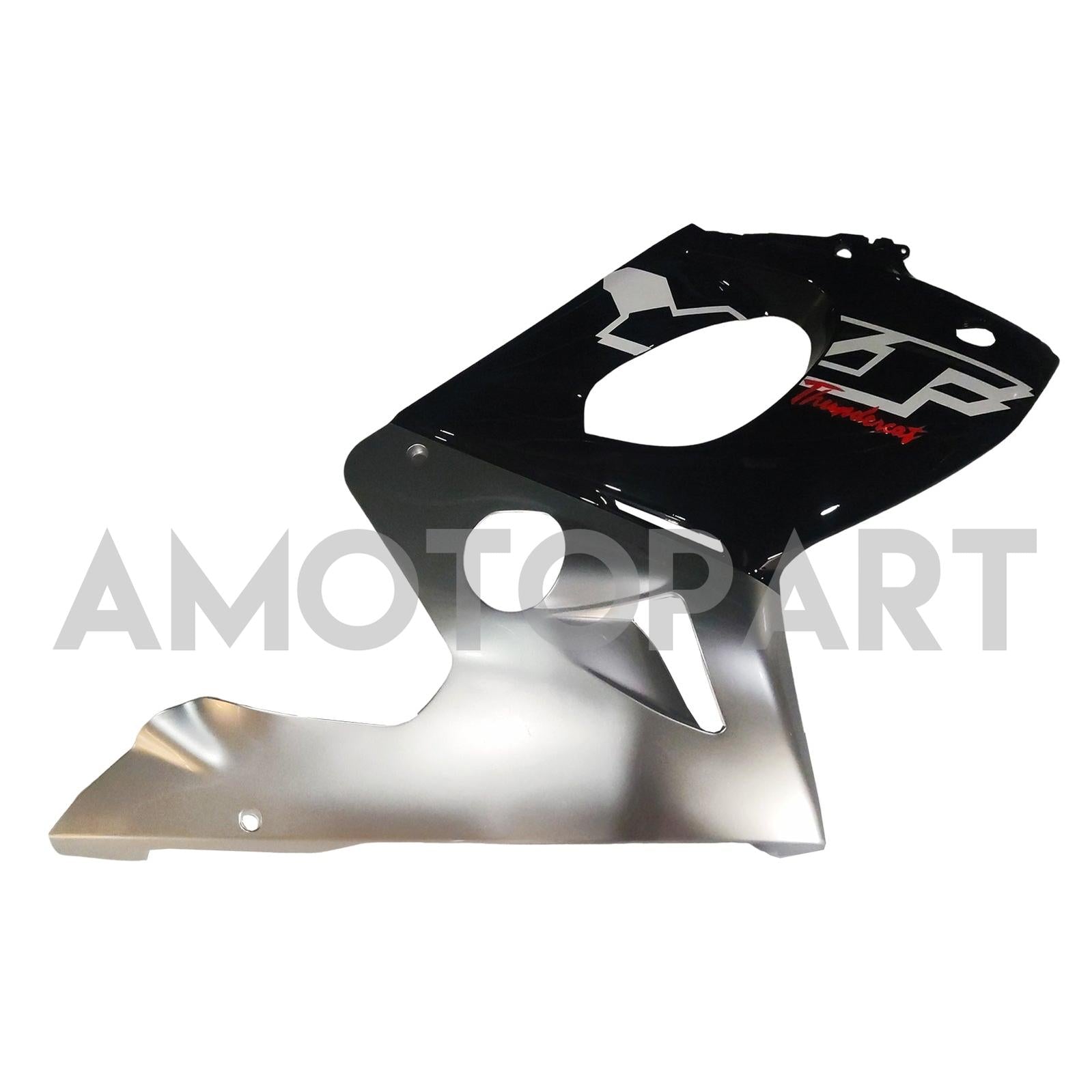 Amotopart 1996-2007 Yamaha YZF 600R Thundercat Red Black White Silver Fairing Kit