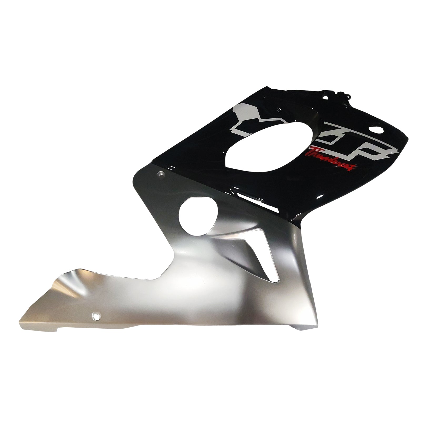Amotopart 1996-2007 ヤマハ YZF 600R サンダーキャット レッド ブラック ホワイト シルバー フェアリングキット