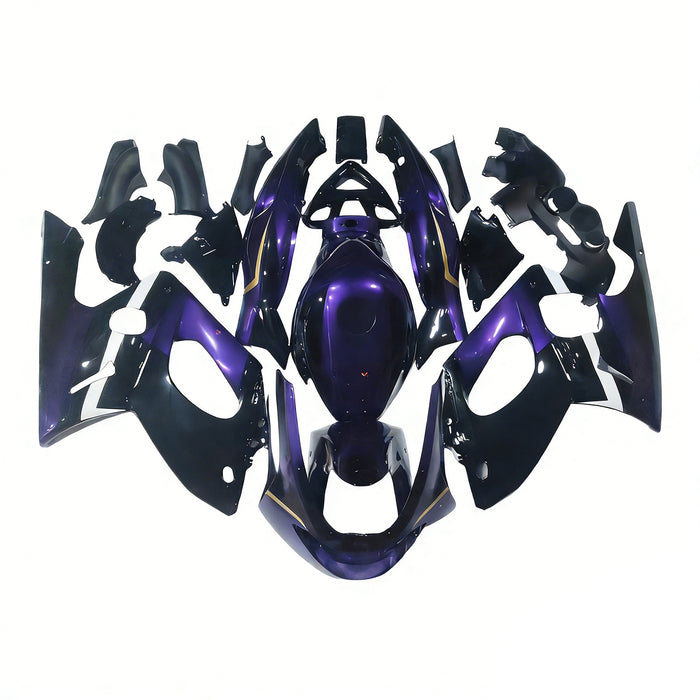Amotopart 1996-2007 Yamaha YZF 600R Thundercat Black Purple Fairing Kit