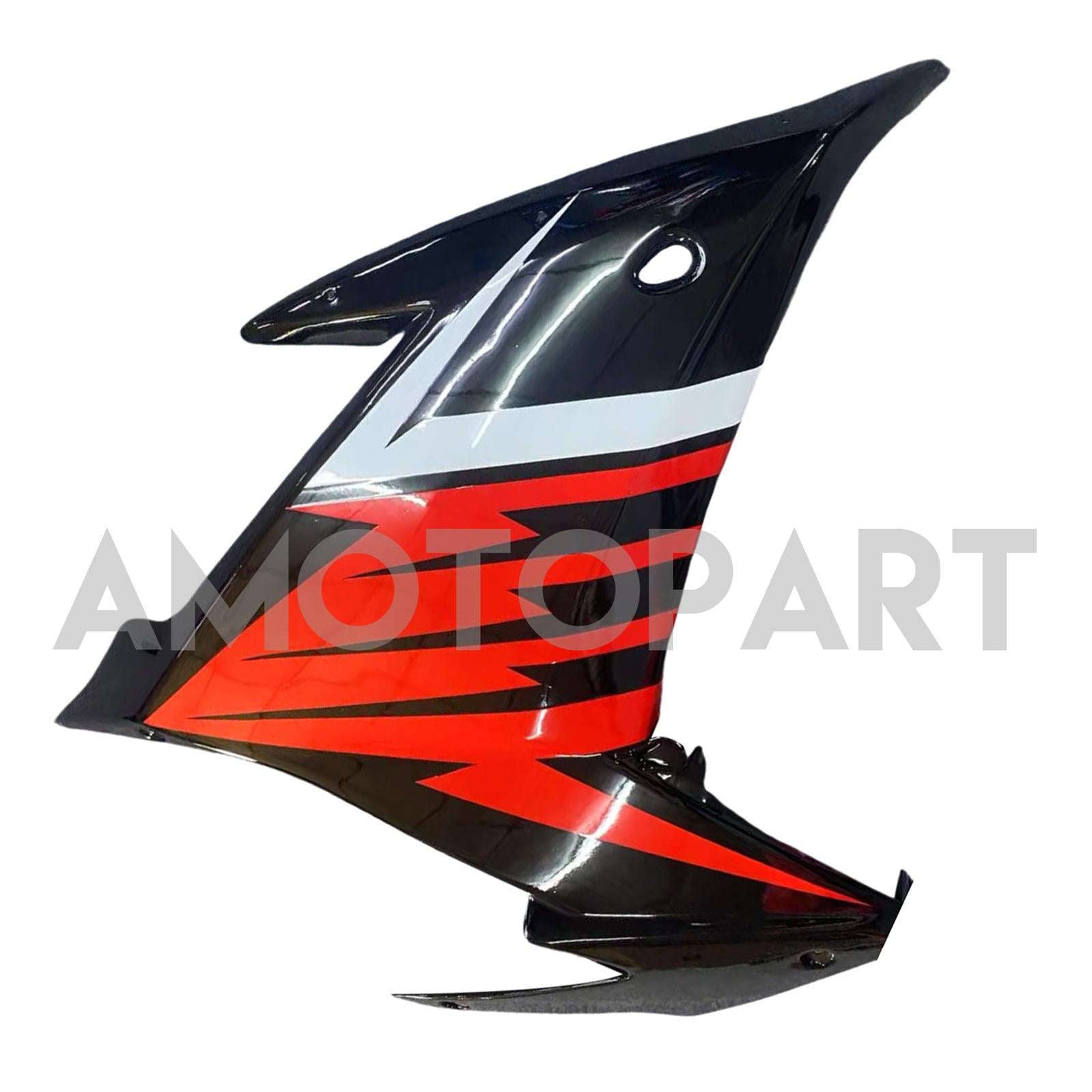 Kit carena Amotopart 2009-2015 Yamaha FZ6R nero rosso