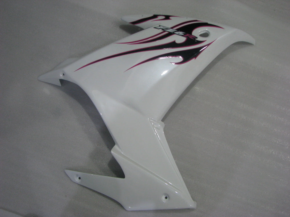 Zestaw owiewek Amotopart Yamaha FZ6R 2009-2015 w kolorze białym
