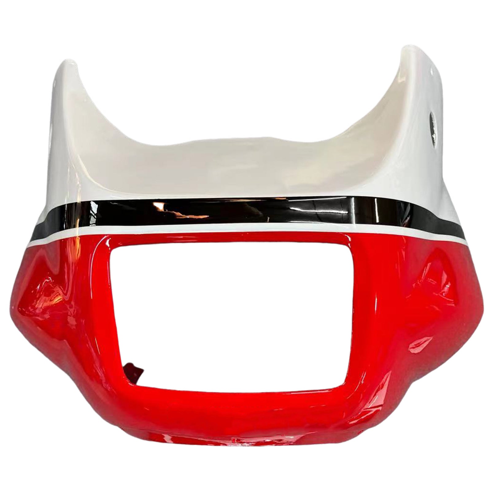 Amotopart Yamaha 1985-1987 RZV500 / RD500 Kit de carenado blanco rojo