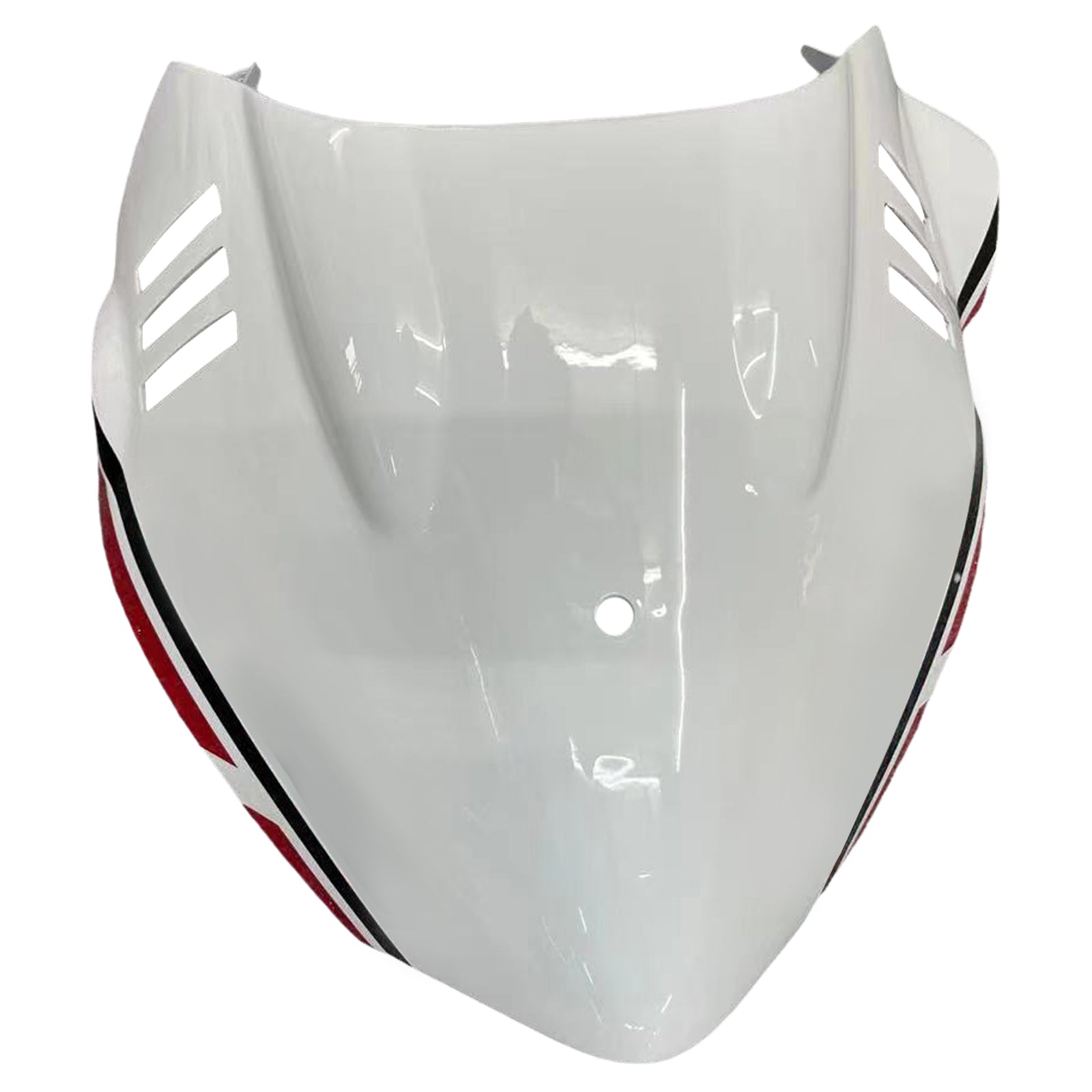 Amotopart Yamaha 1985-1987 RZV500 / RD500 Kit de carenado blanco rojo