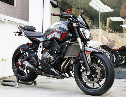 Injection Fairing Kit Bodywork Plastic ABS fit For Yamaha MT07/FZ07 2012-2017