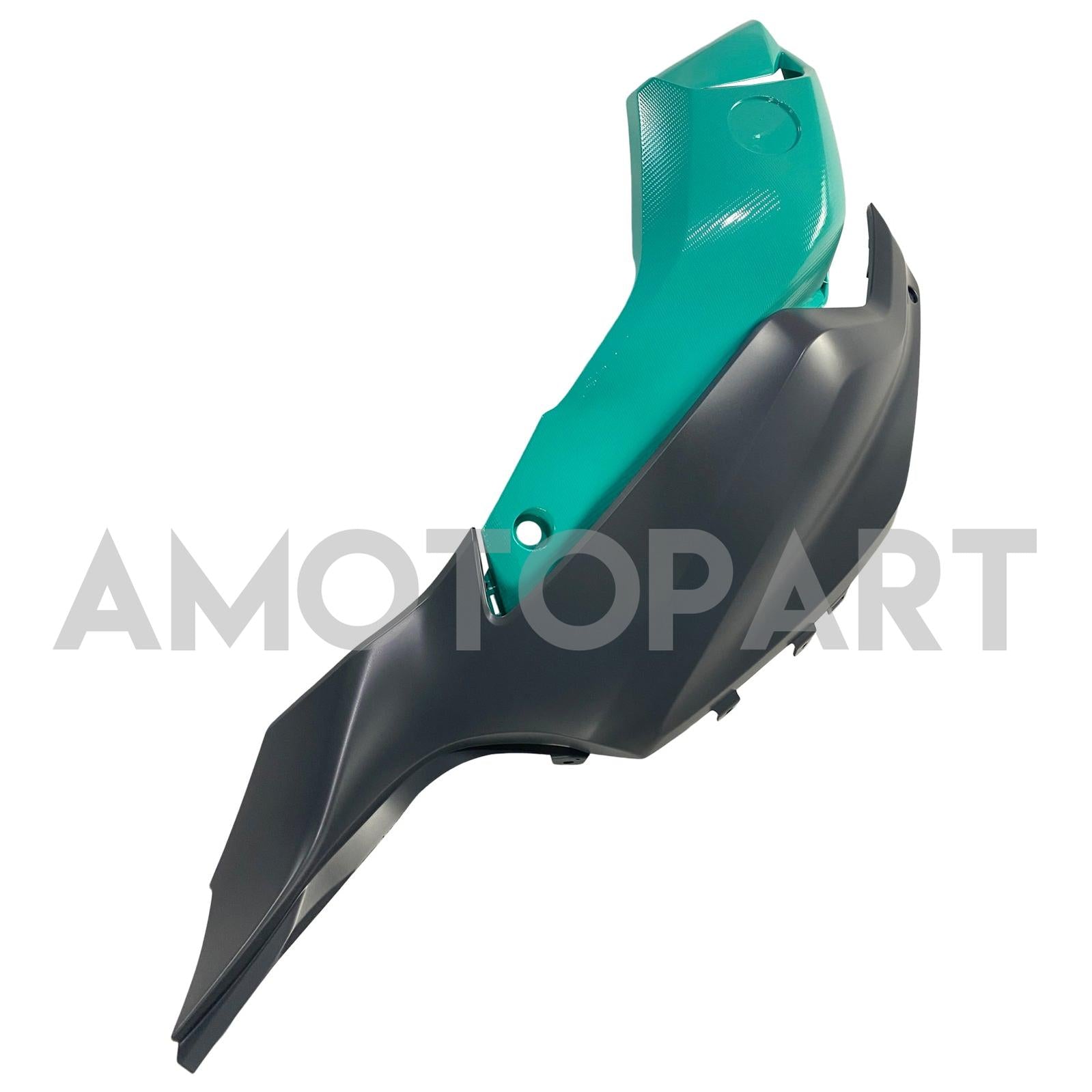 Amotopart 2012-2017 Yamaha MT-07 / FZ-07 Black Light Blue Fairing Kit