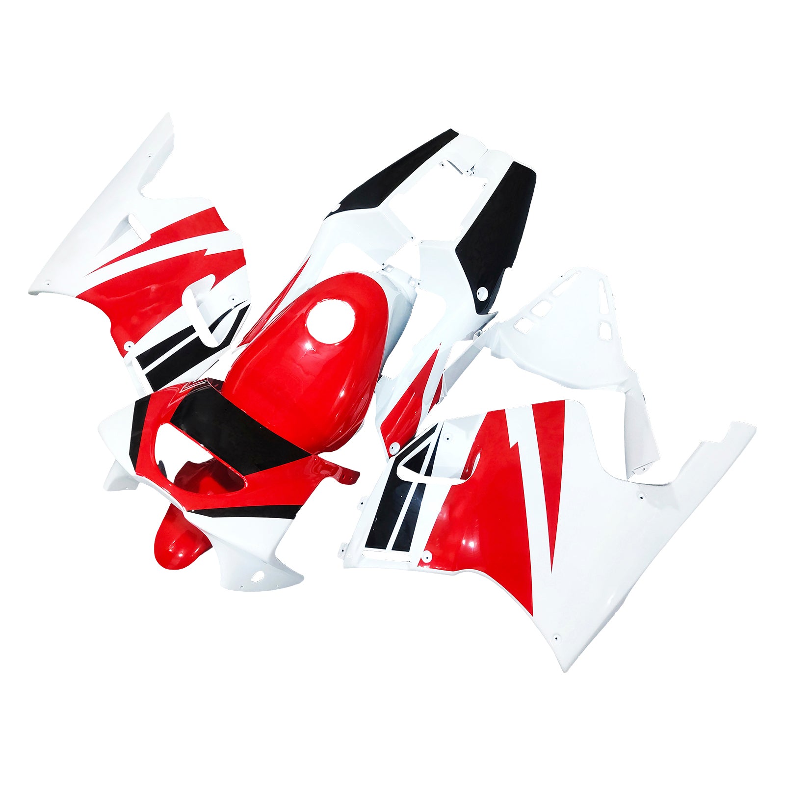 Amotopart Yamaha 1991-1994 TZR 250 Red White Fairing Kit
