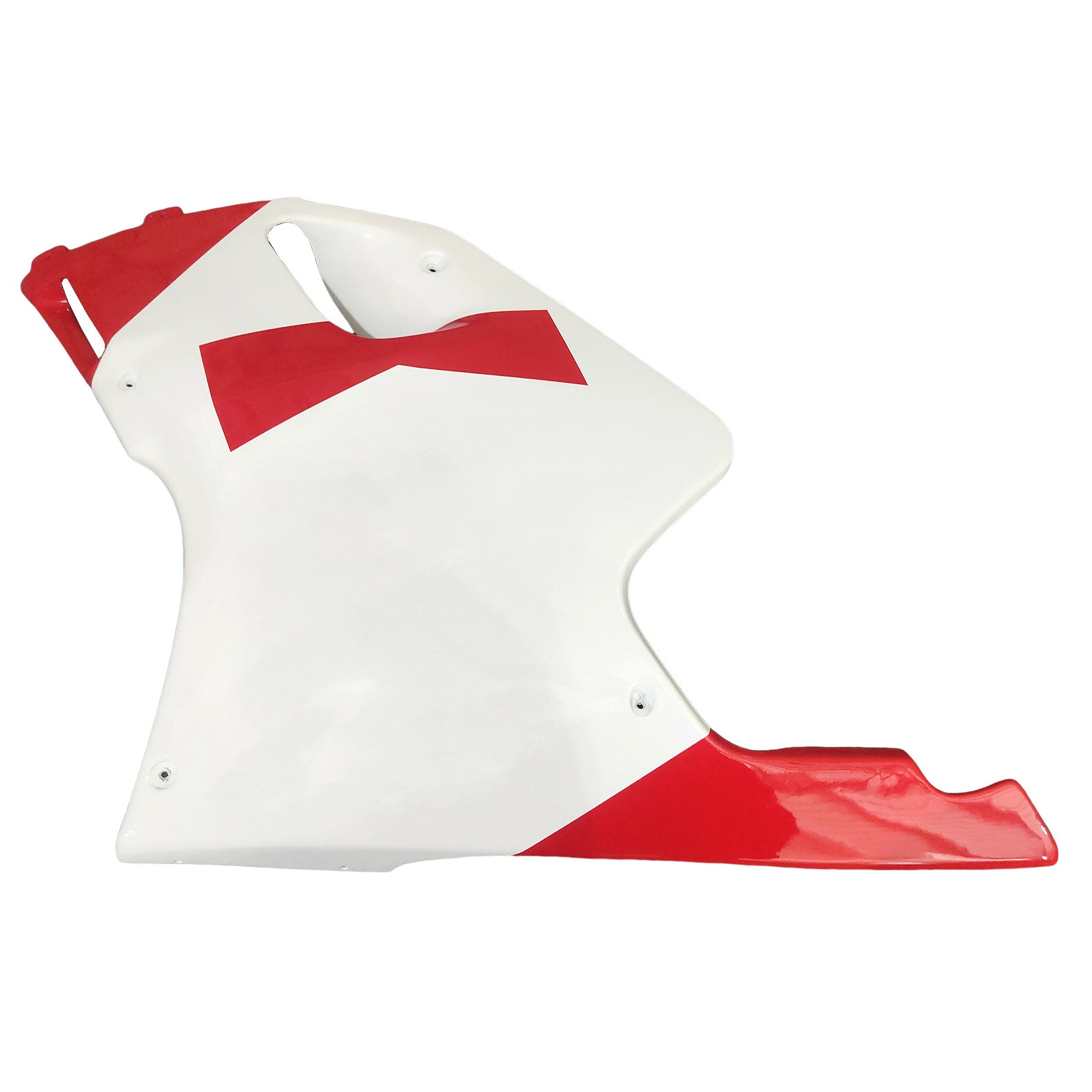 Amotopart Yamaha 1991-1994 TZR 250 Rouge blanc avec un camenage de logos noirs