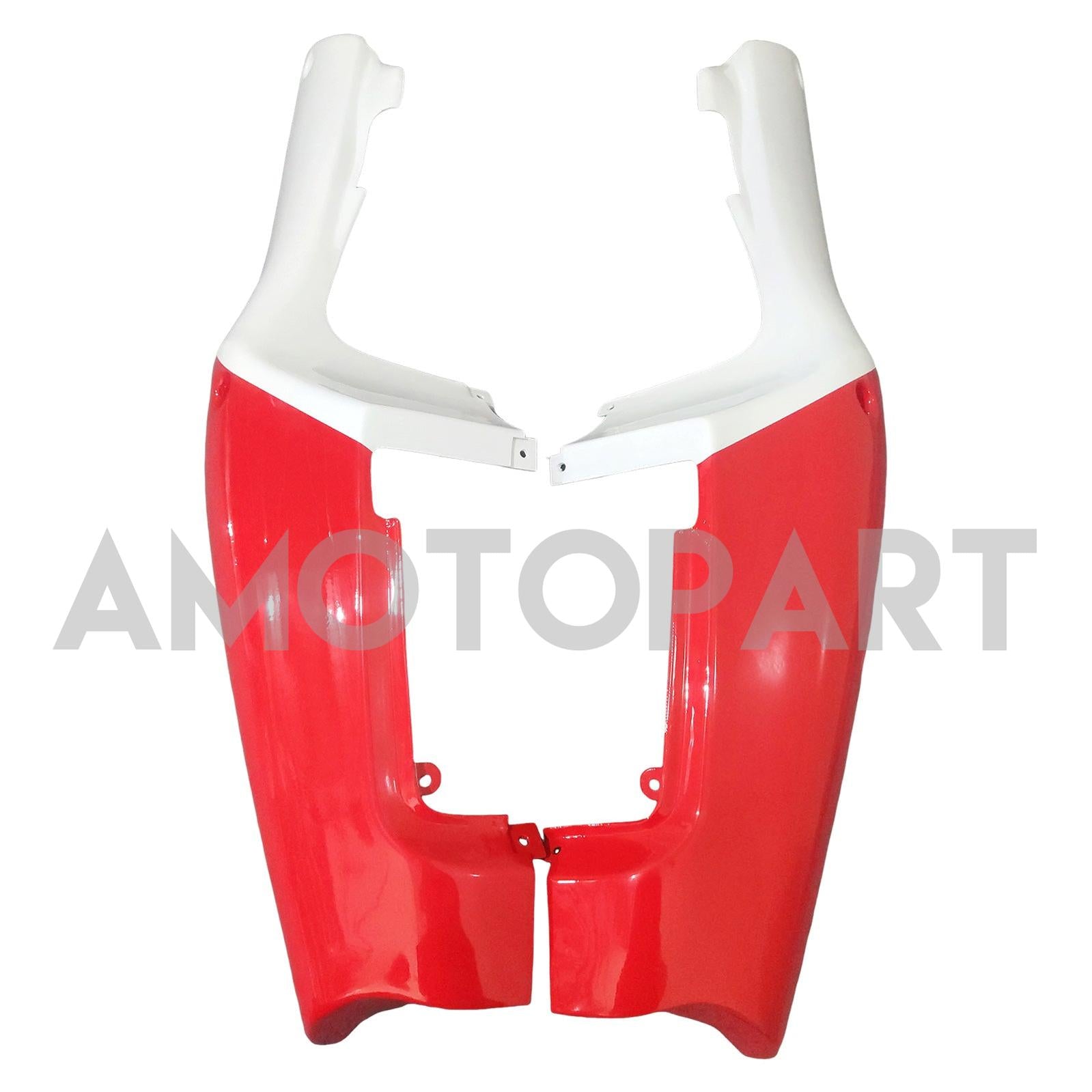 Amotopart Yamaha 1991-1994 TZR 250 Red White With Black Logos Fairing Kit