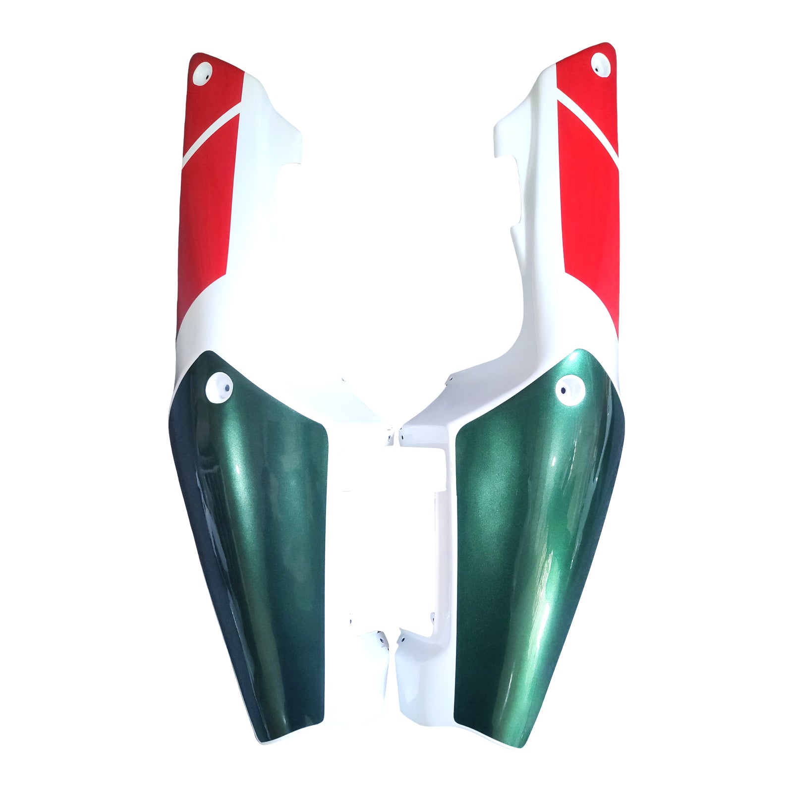 Amotopart 1991-1994 Yamaha TZR250 3xV White Red Green Fairing Kit